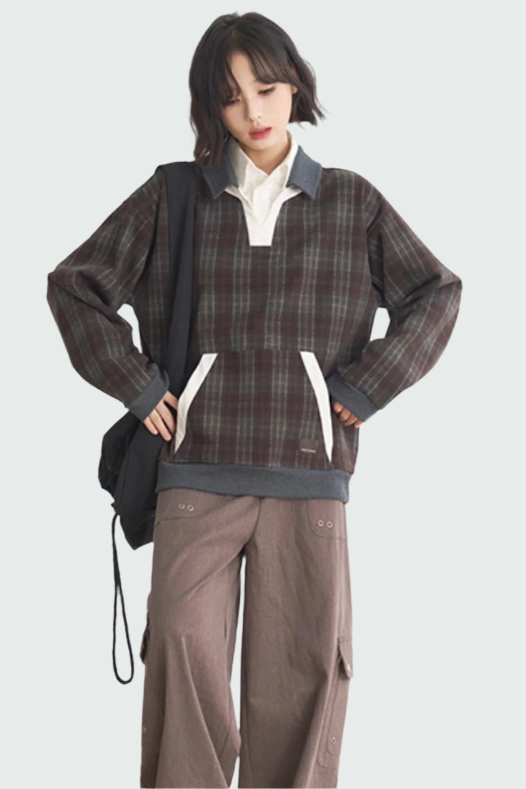 Gravity Museum 2025 Sweater Stripe Spring - Patchwork