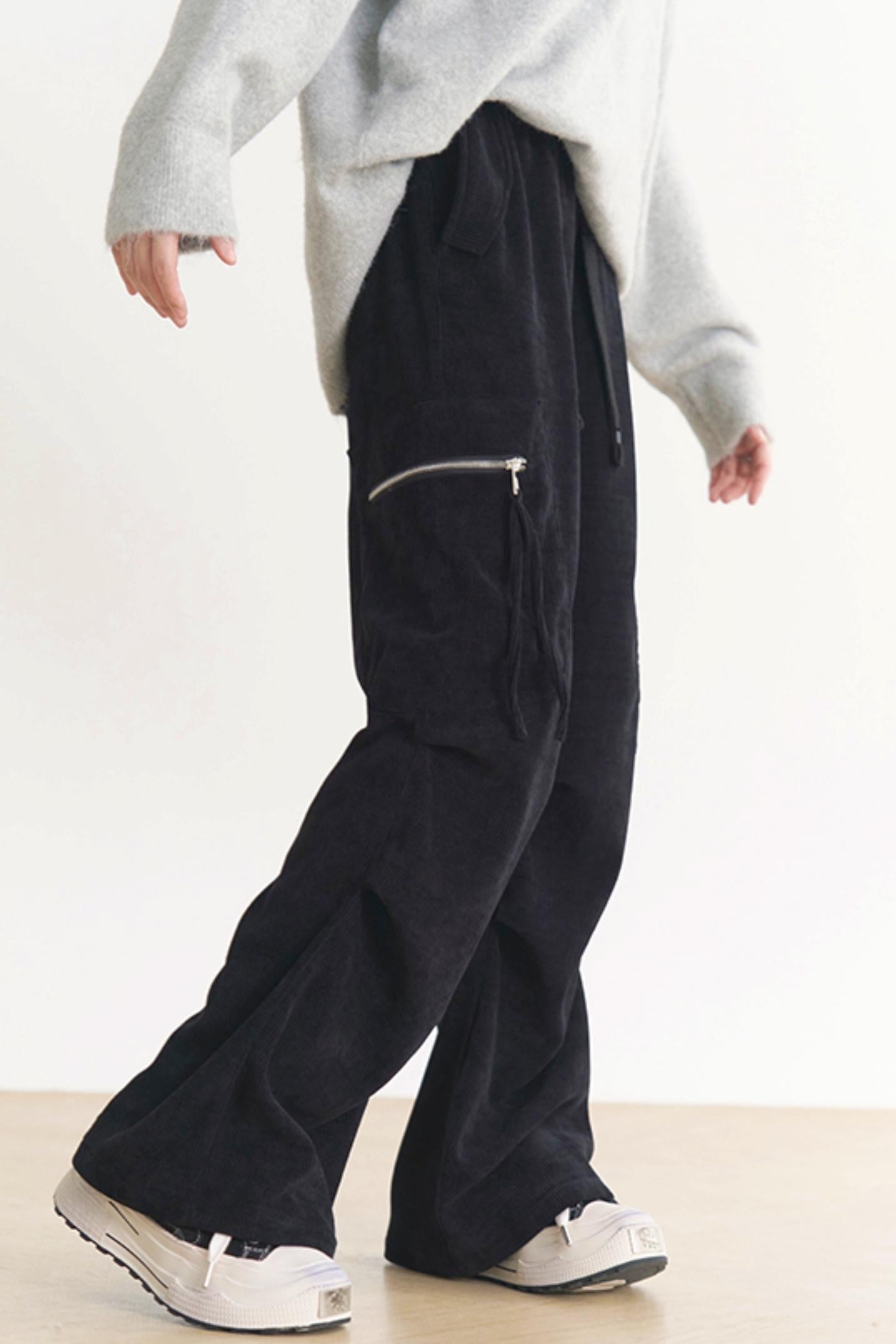 Casual Wide Museum Leg Pants Women's Gravity