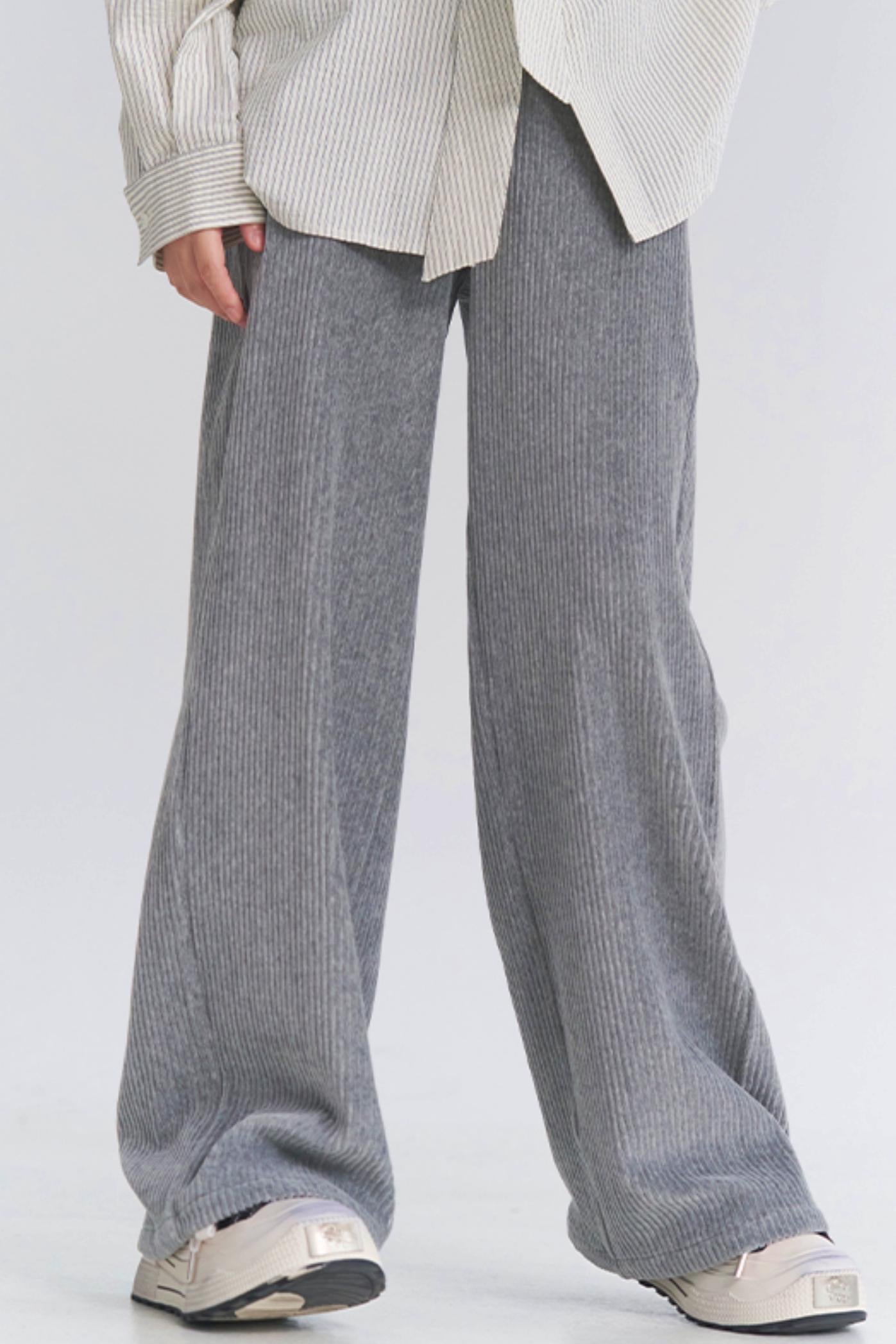 Mid-weight pants straight