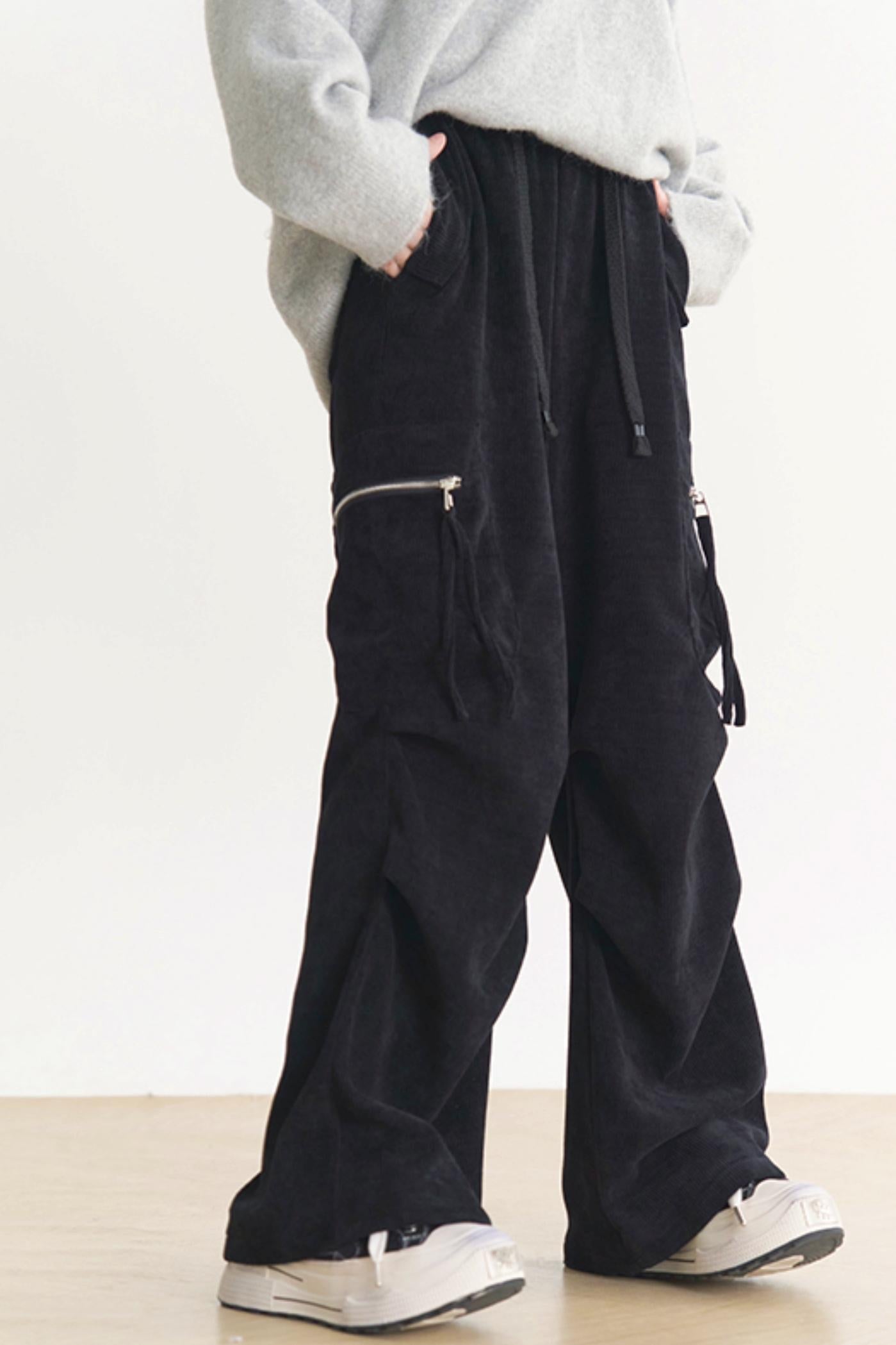 Casual Wide Museum Leg Pants Women's Gravity