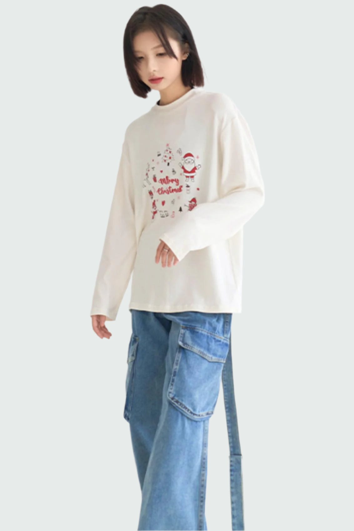 T-Shirt mit Urlaubsdruck