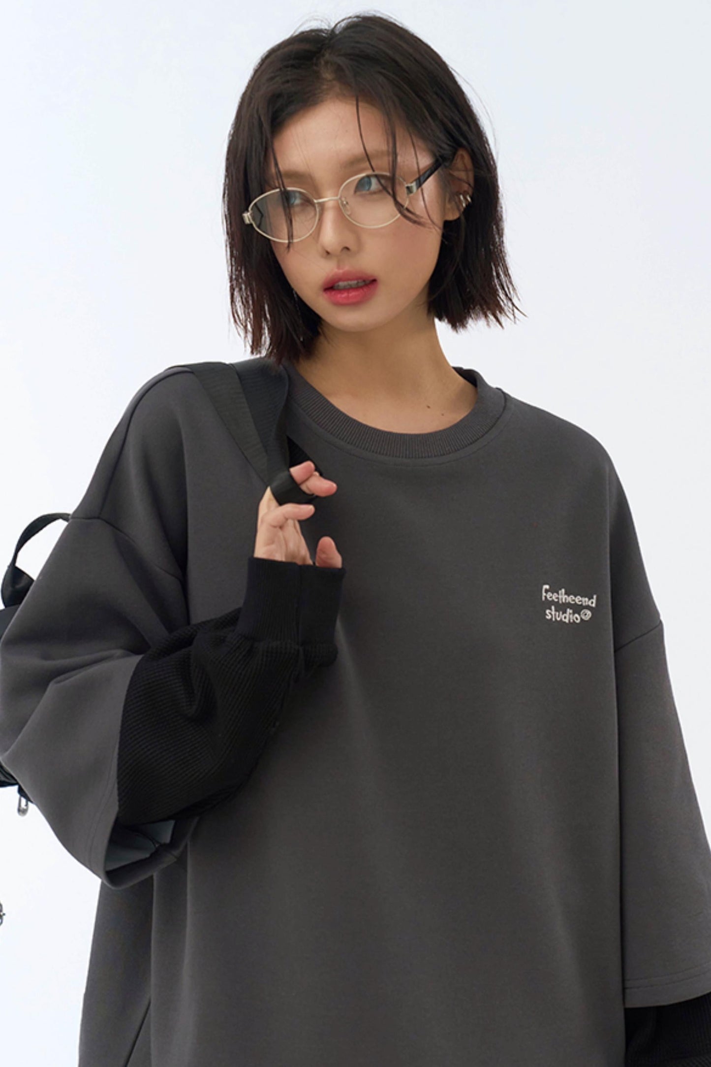 Unisex Neck Round Top