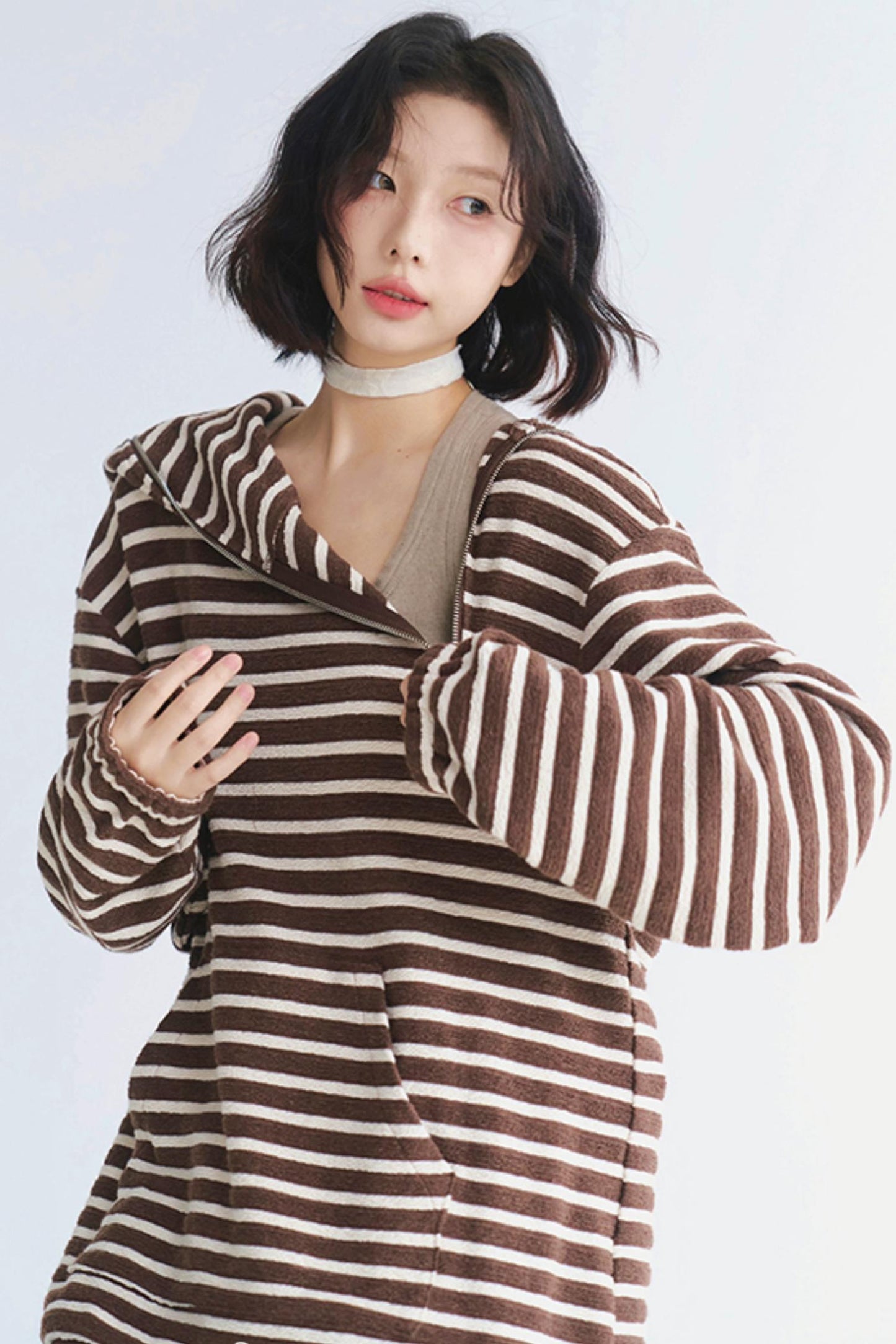 set-up Hooded and pants sweater