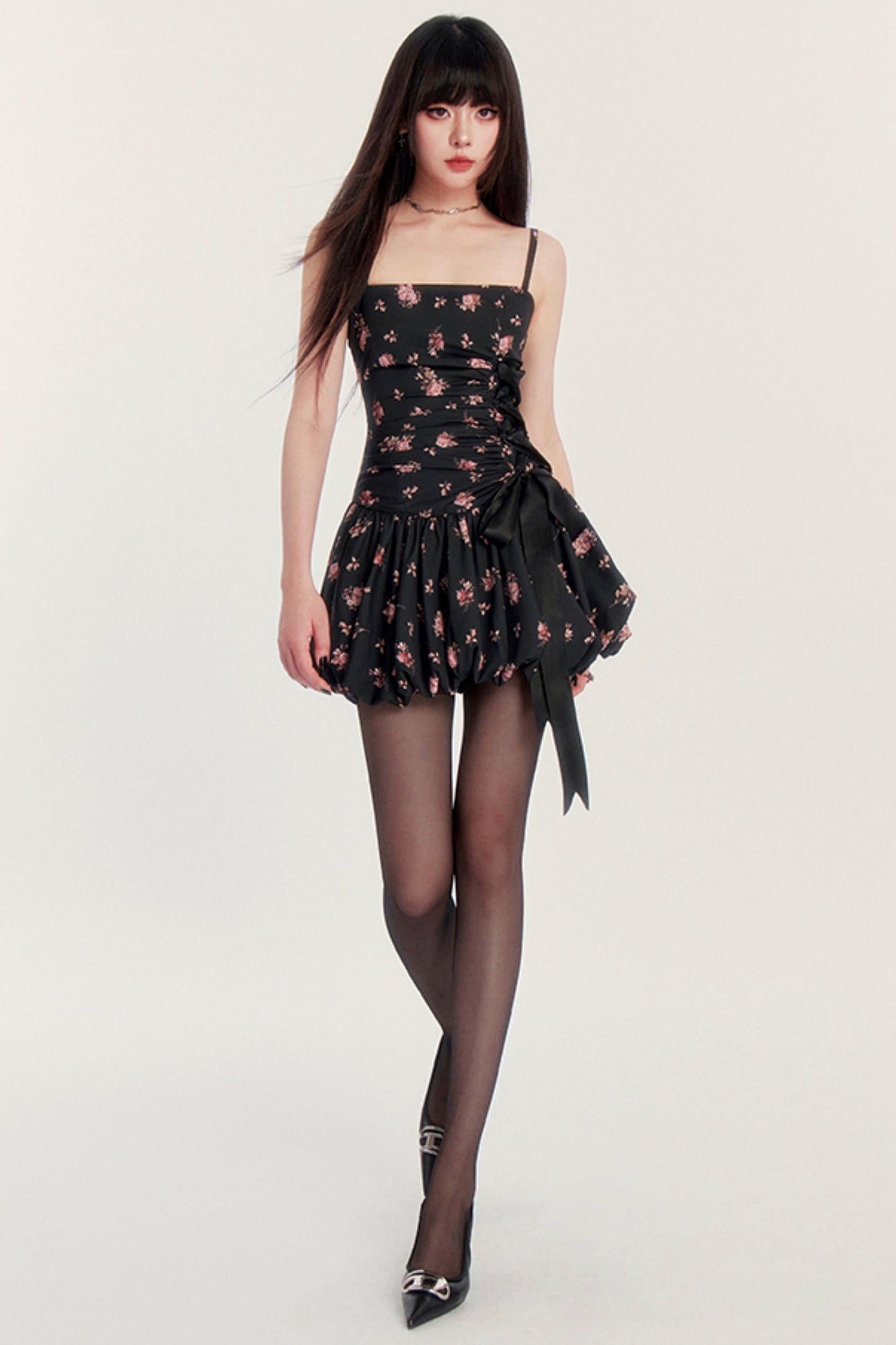Dress Holiday Flower Silhouette