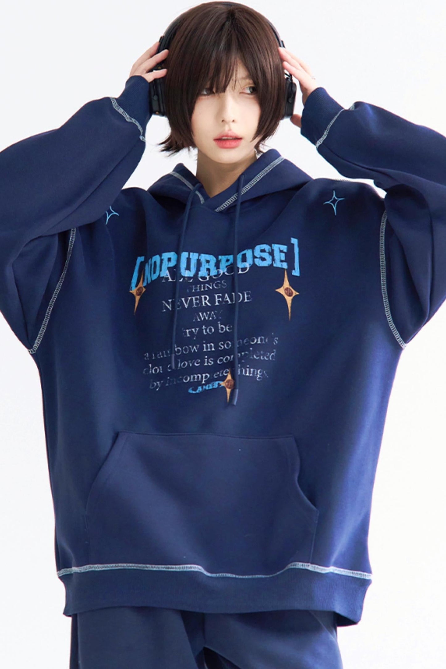 Kangaroo Hoodie Pocket Casual
