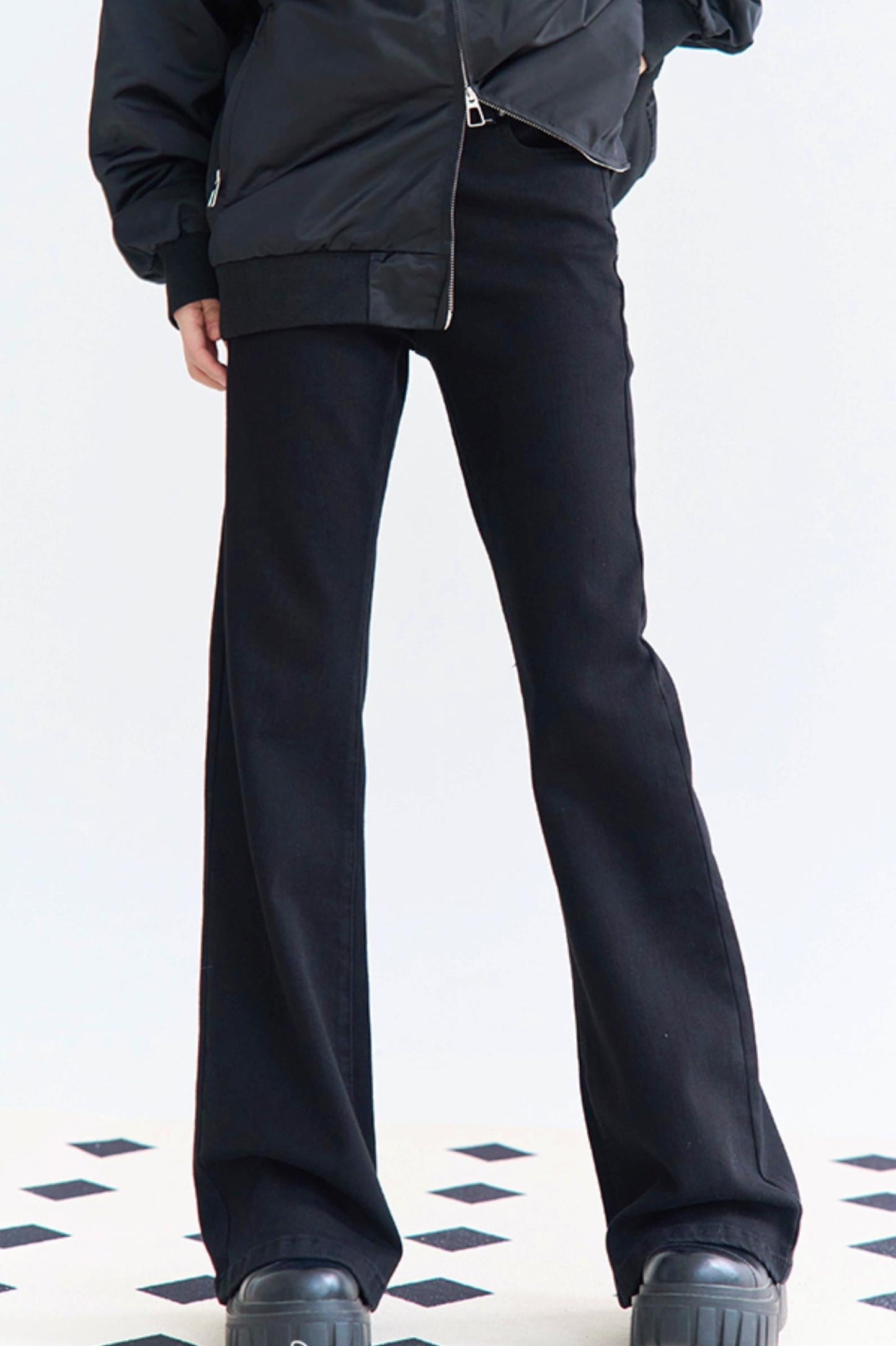 Slim Jeans Flare Micro