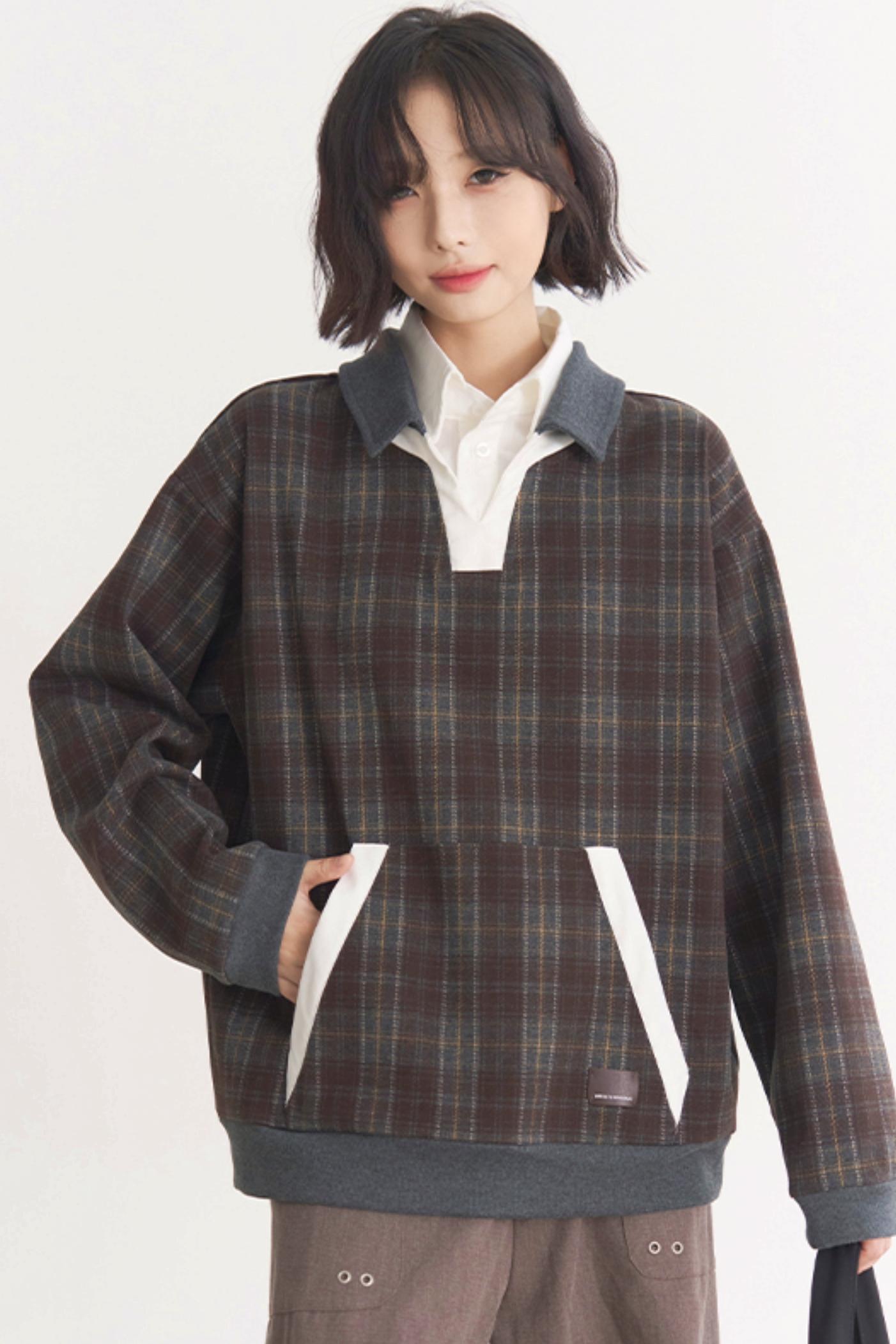 Gravity Museum 2025 Sweater Stripe Spring - Patchwork