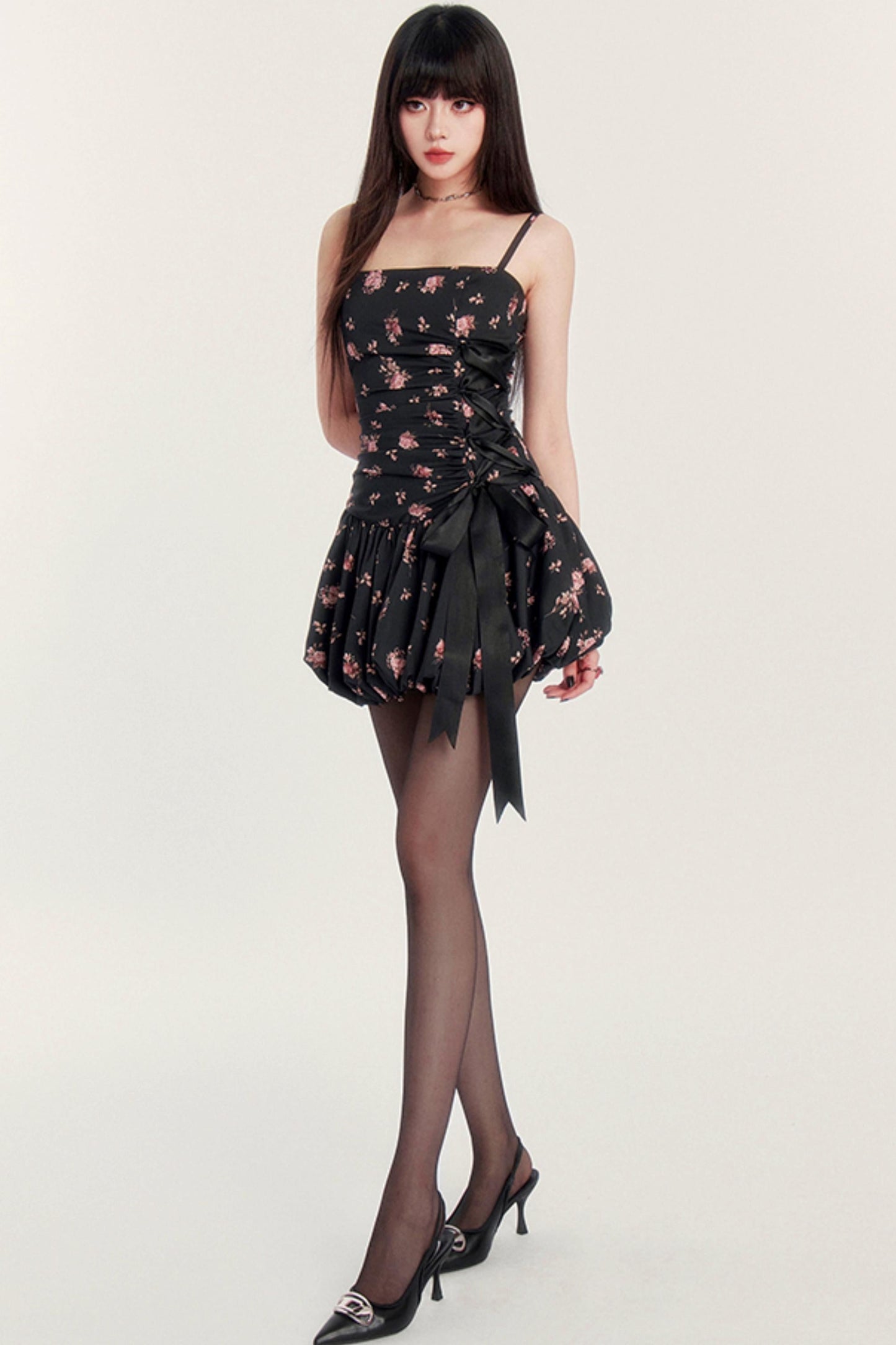 Dress Holiday Flower Silhouette