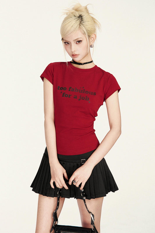 Vapor Bling Slim Sparkle T-Shirt