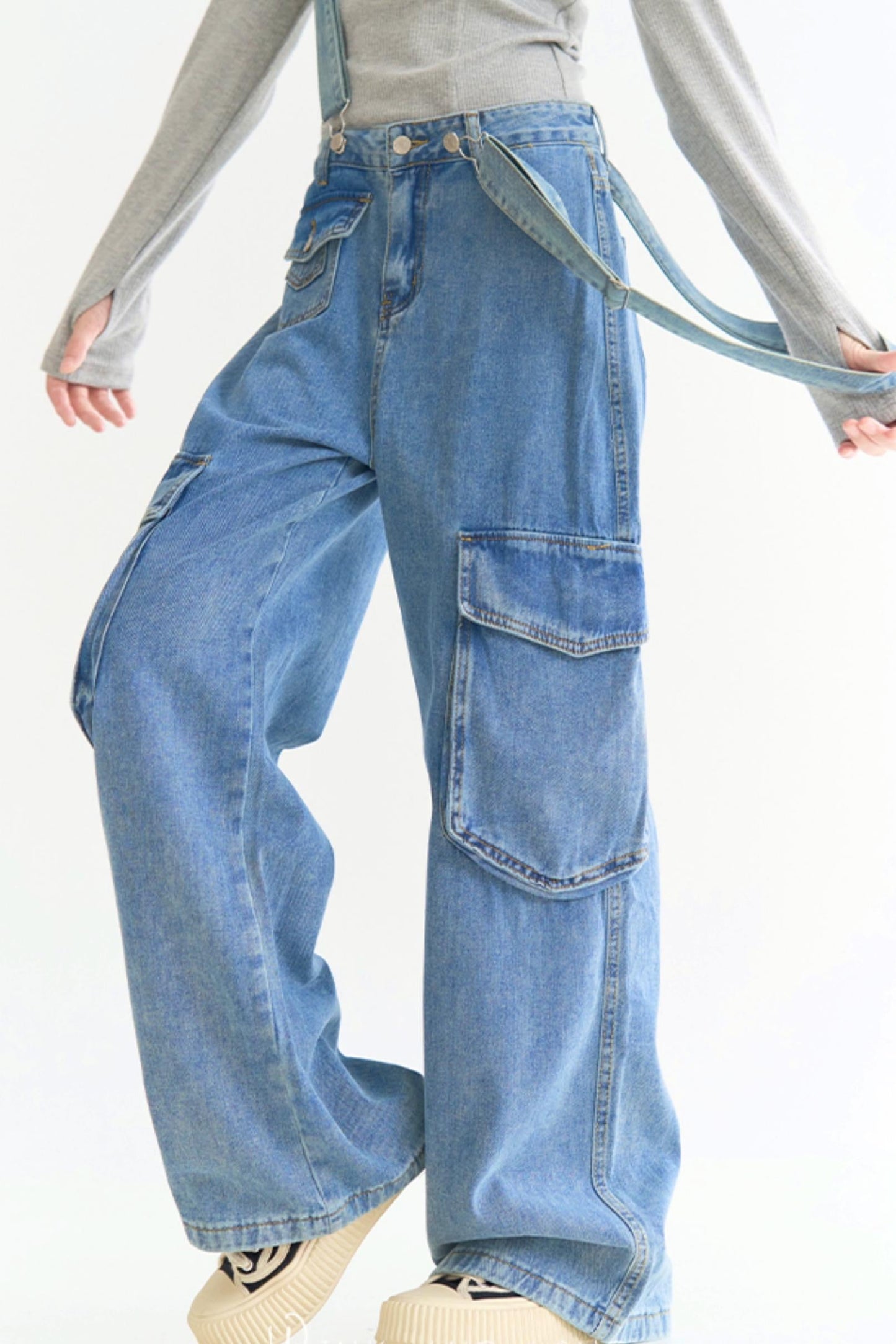 jeans pocket leg Gravity wide