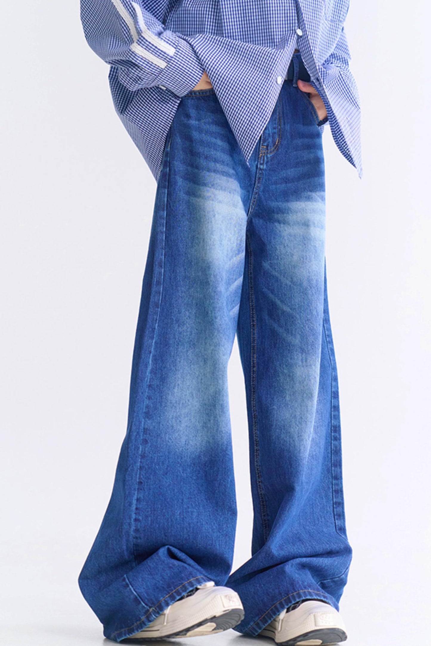 Relaxed Jeans Washed Fit