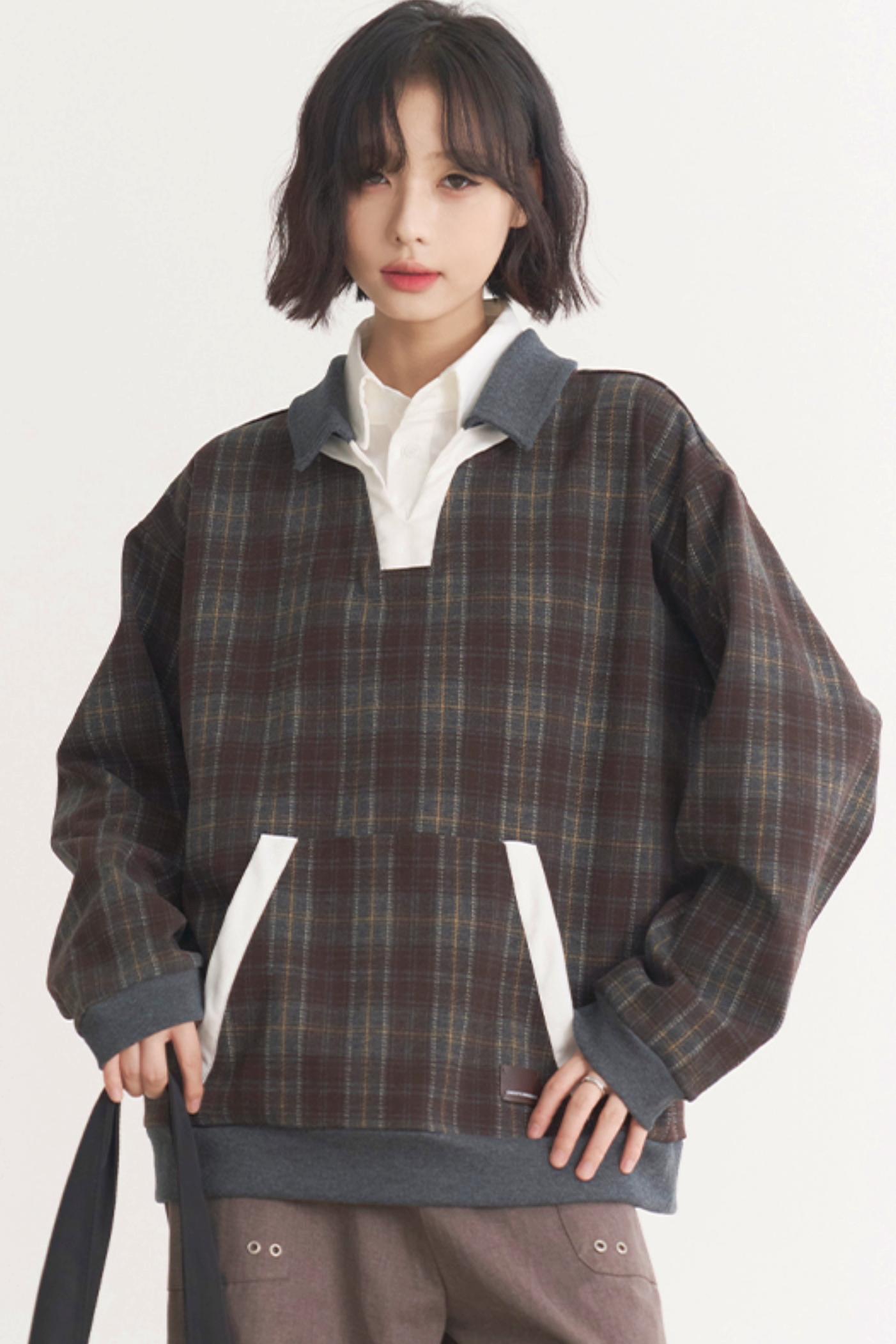 Gravity Museum 2025 Sweater Stripe Spring - Patchwork