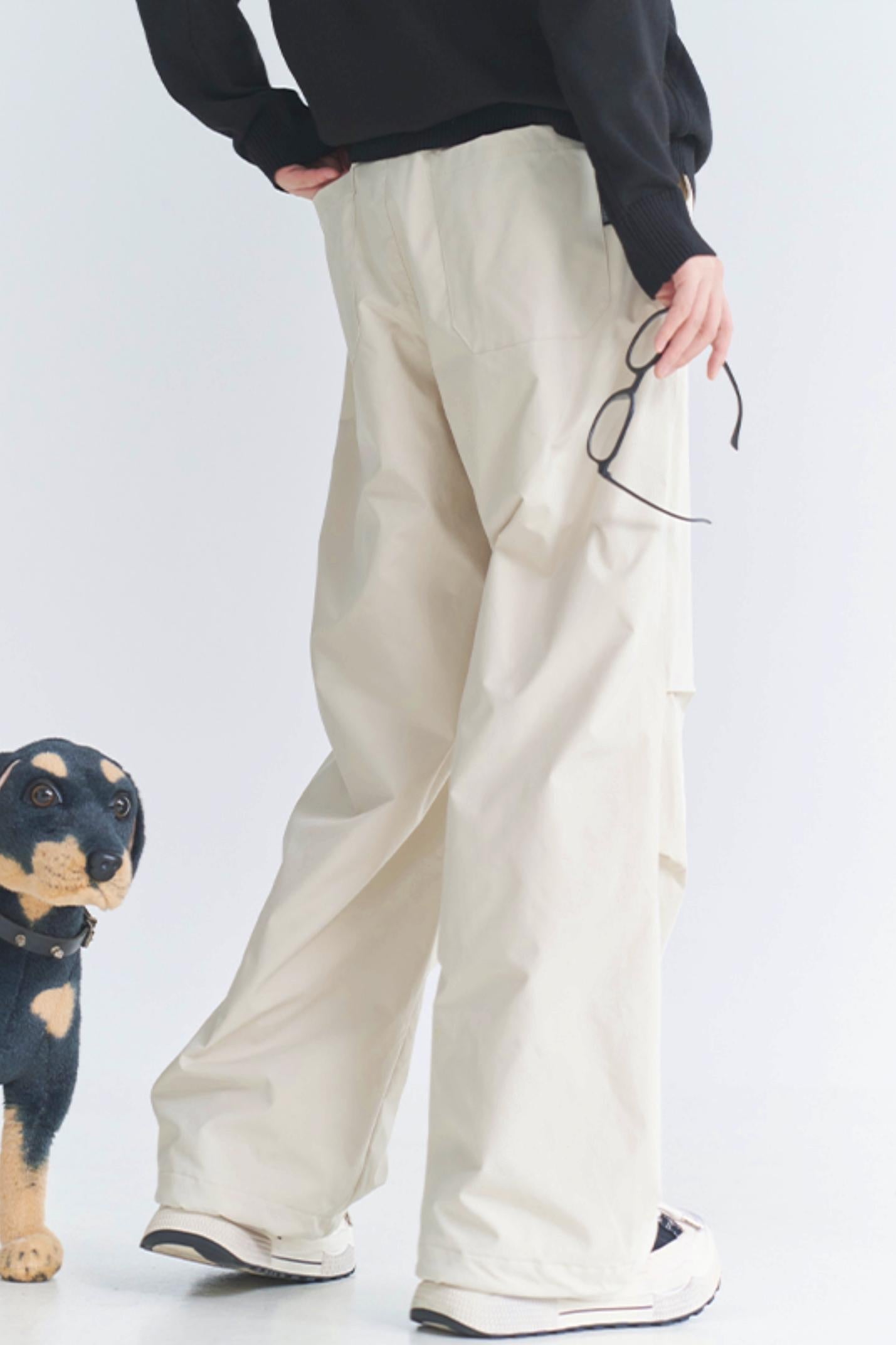 for with Museum Trousers Women Pleated Cozy Boa Gravity - Casual Pants Winter