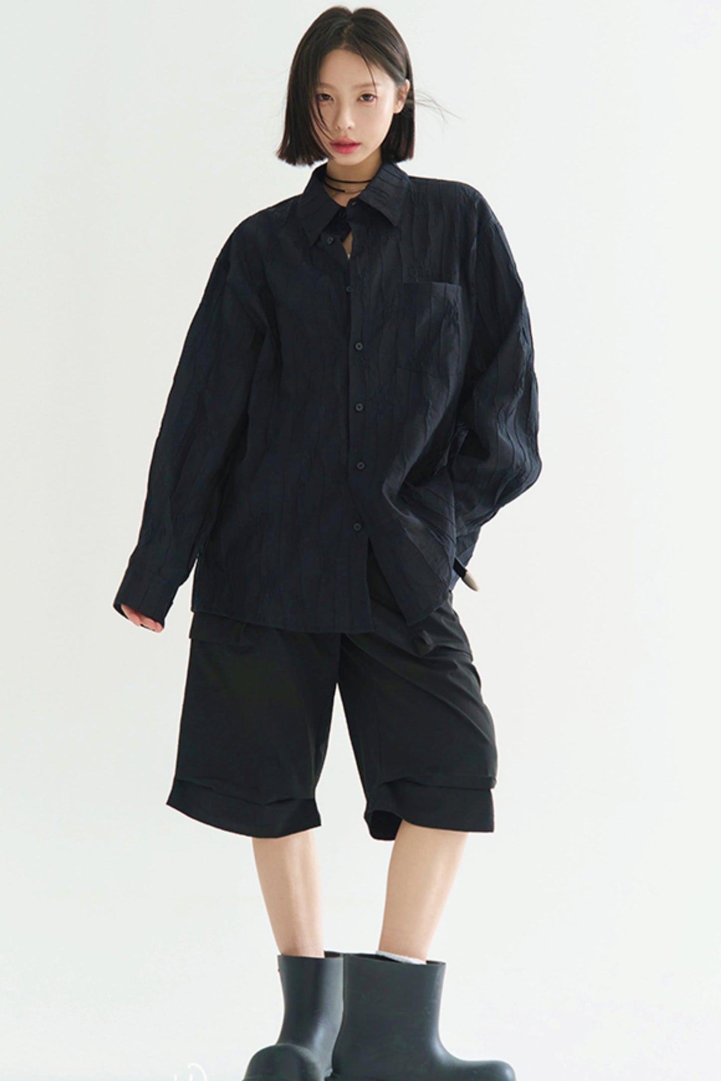 Tops Lightweight Solid Long Sleeve