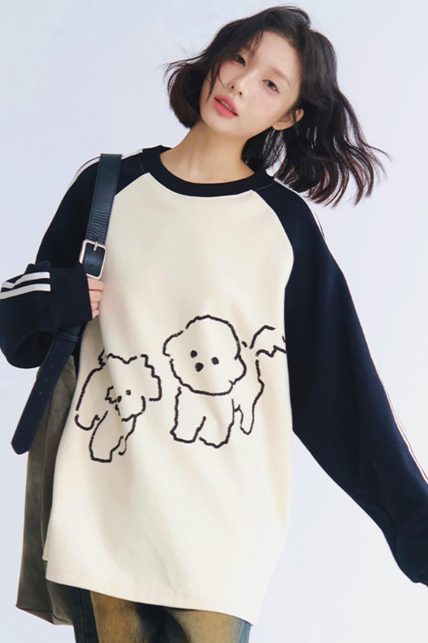 Printed Crush Sweater
