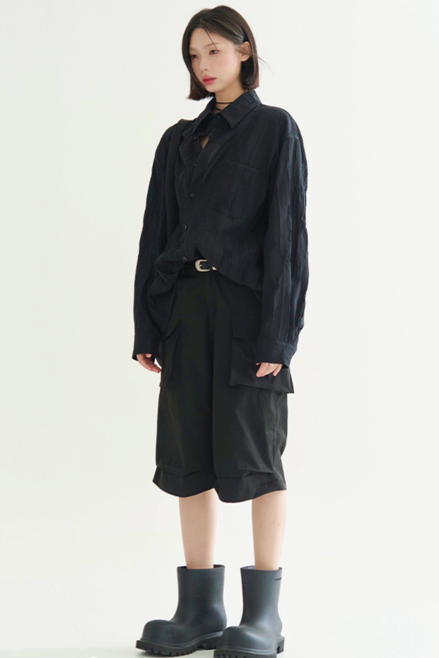 Tops Lightweight Solid Long Sleeve
