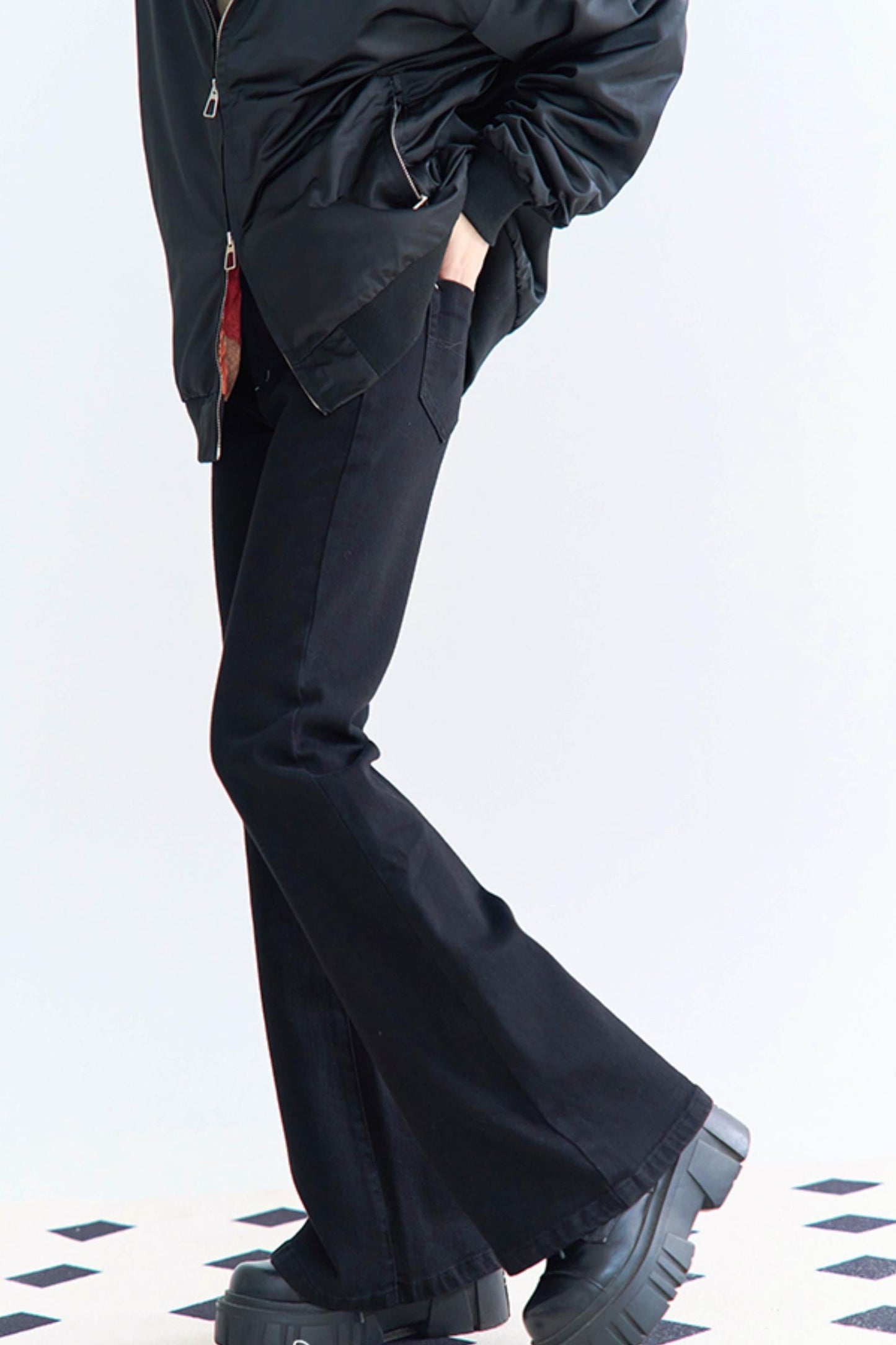 Slim Jeans Flare Micro