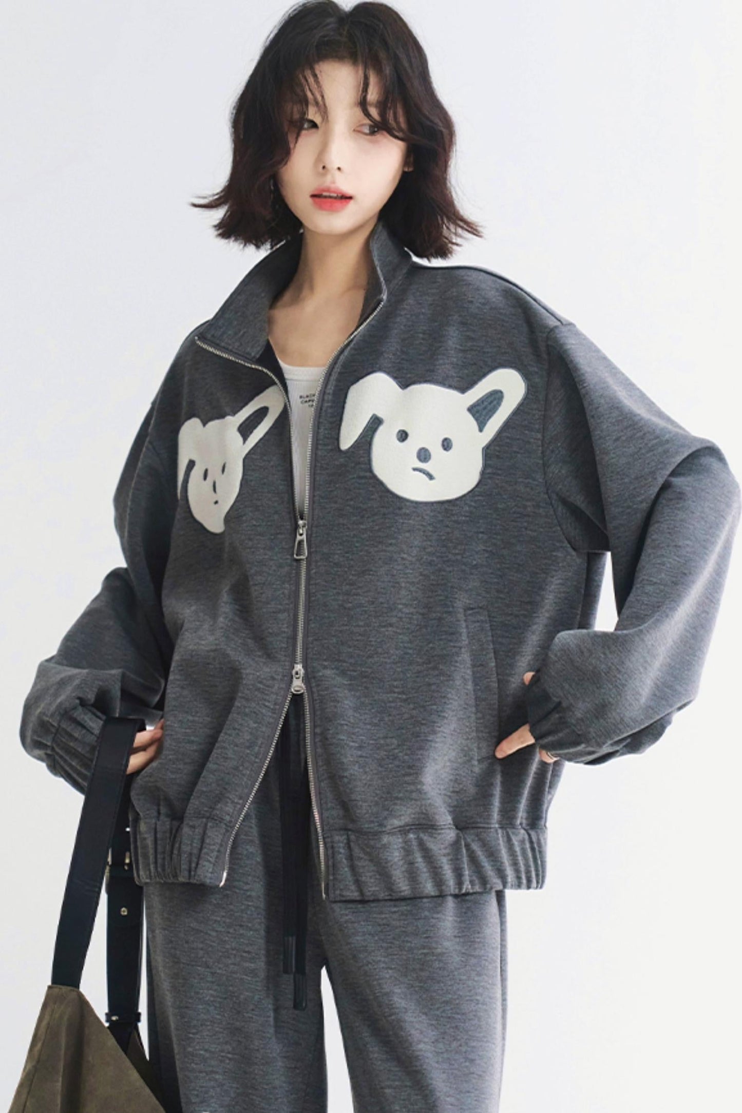 casual pants jacket Multi-piece and set-up