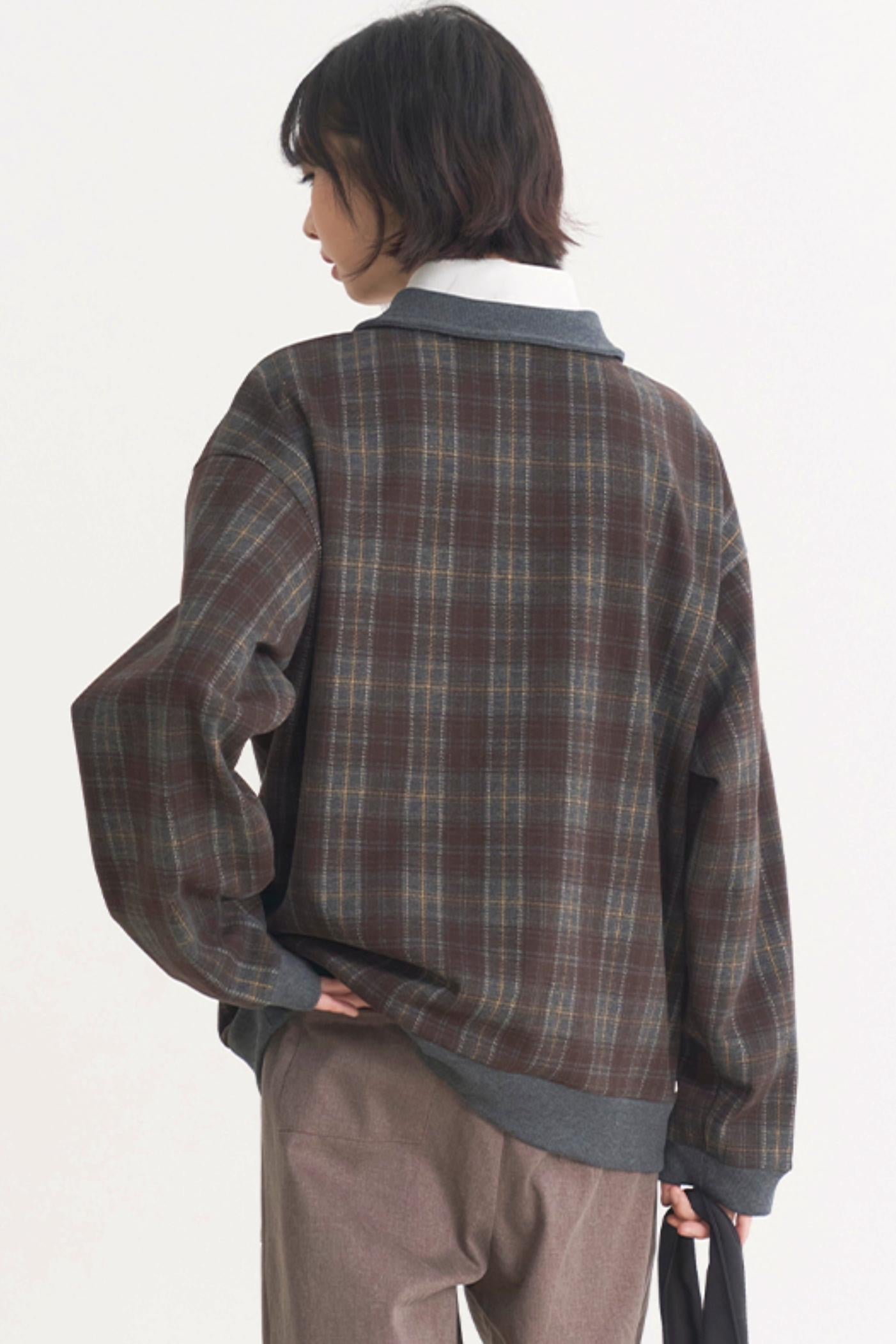 Gravity Museum 2025 Sweater Stripe Spring - Patchwork