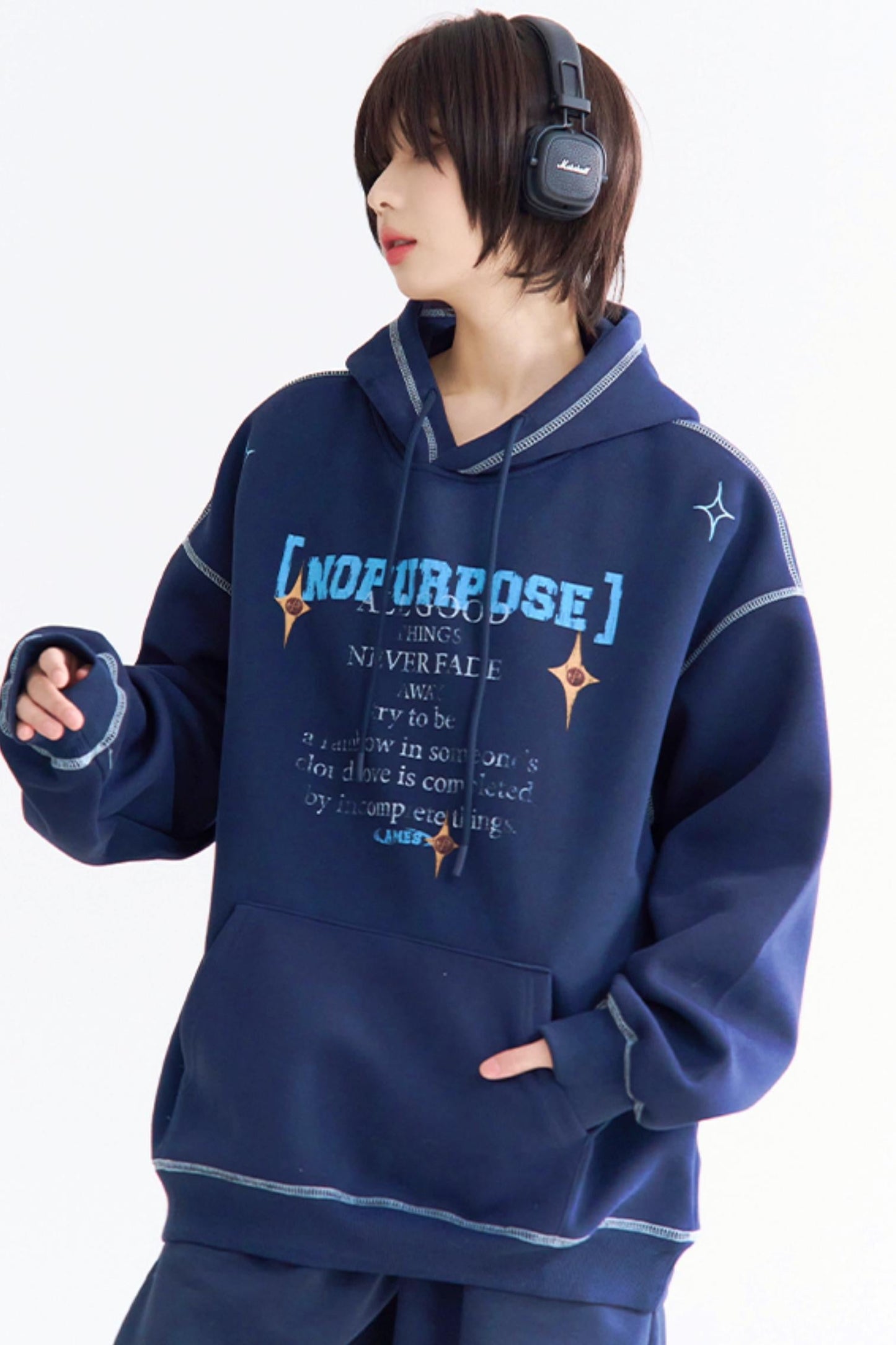 Kangaroo Hoodie Pocket Casual