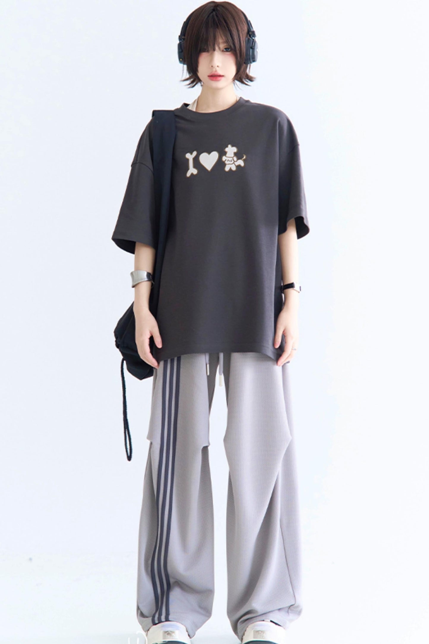 Crash Leg Pants Wide Color