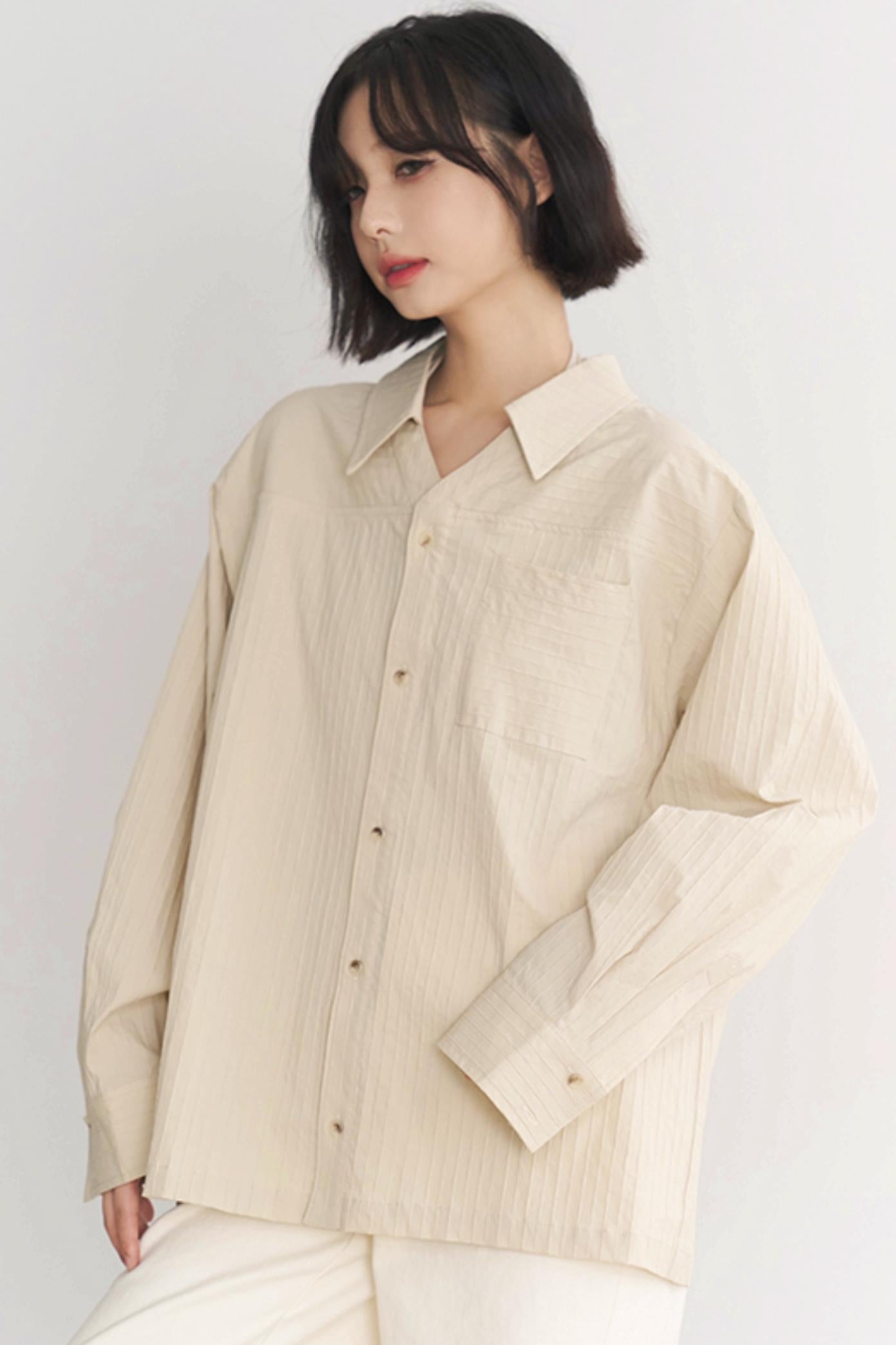 Museum Gravity Top Loose Women's Spring Peplum 2025