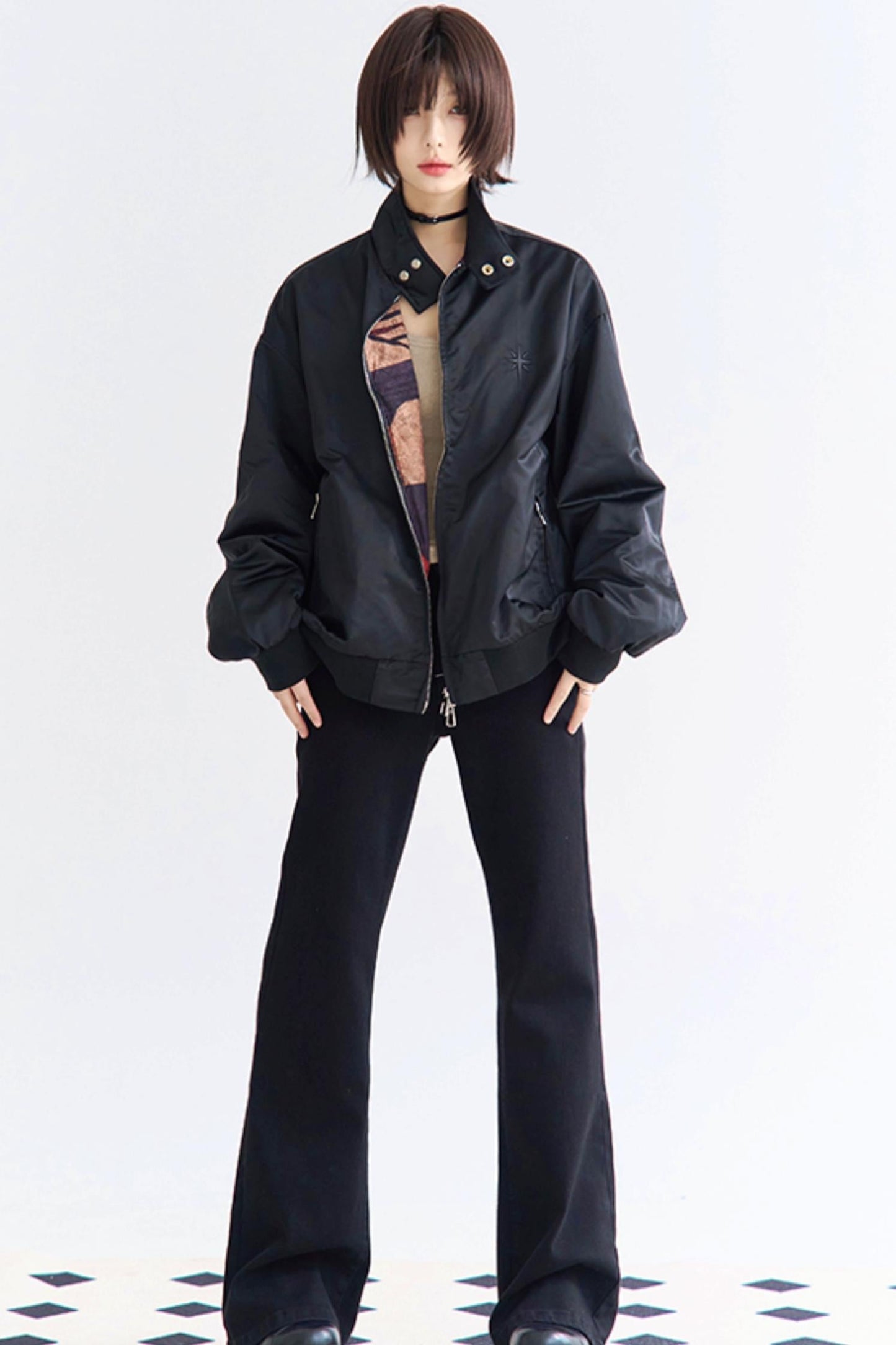 Slim Jeans Flare Micro