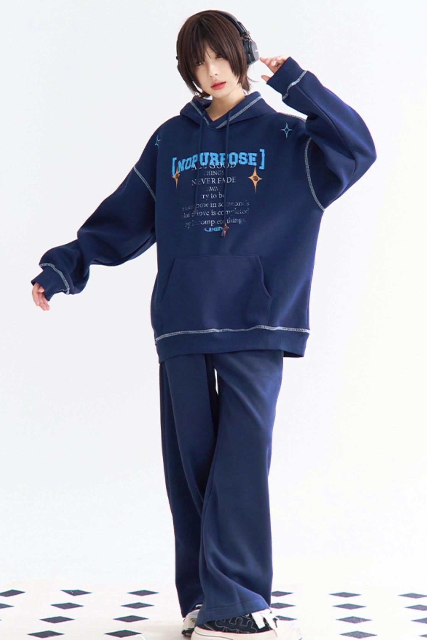 Kangaroo Hoodie Pocket Casual