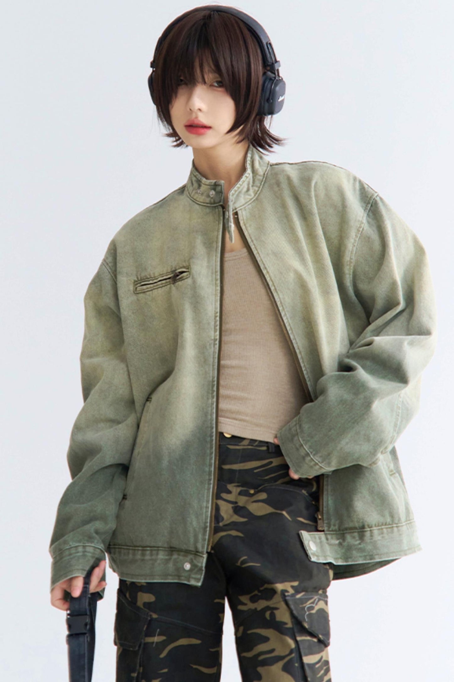 jacket jeans ombre Relaxed