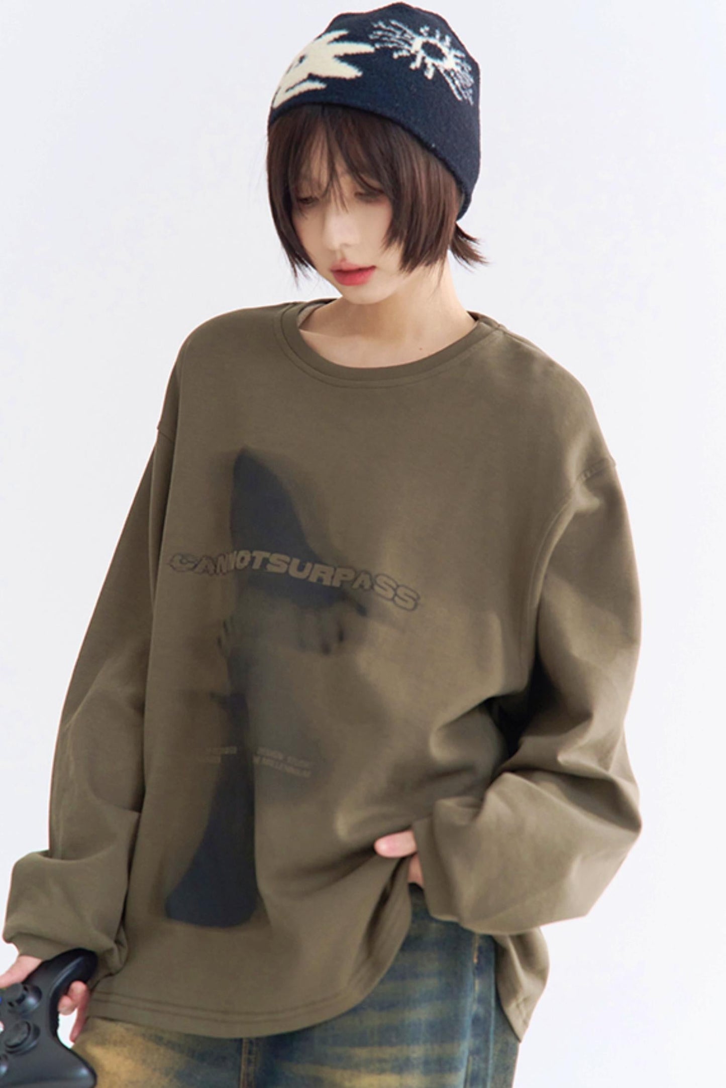 Neck Basic T-Shirt Round