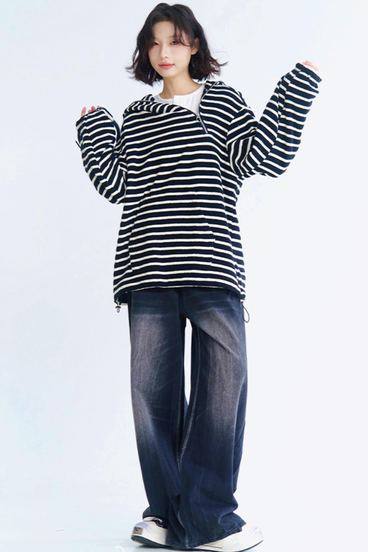 set-up Hooded and pants sweater