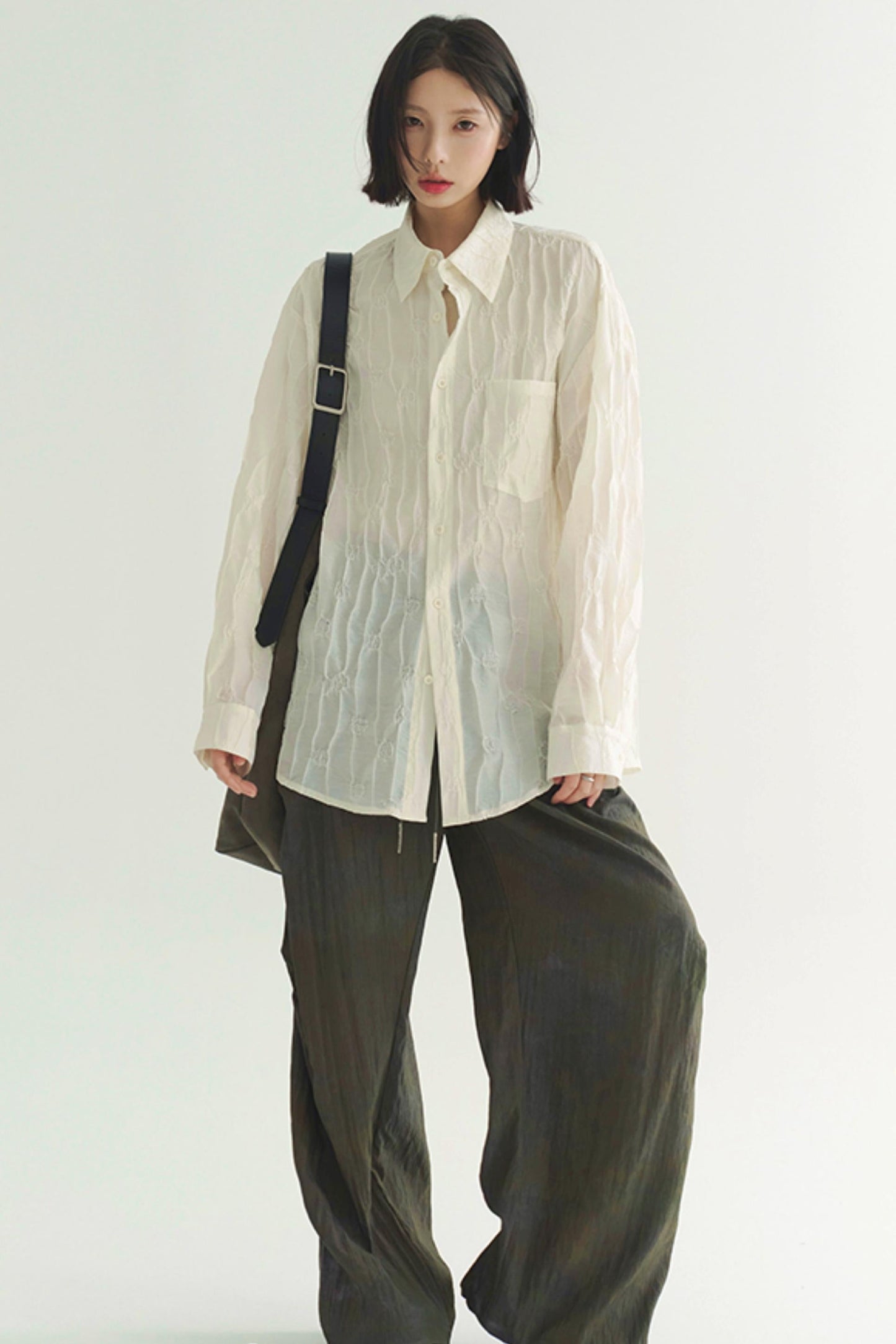 Tops Lightweight Solid Long Sleeve