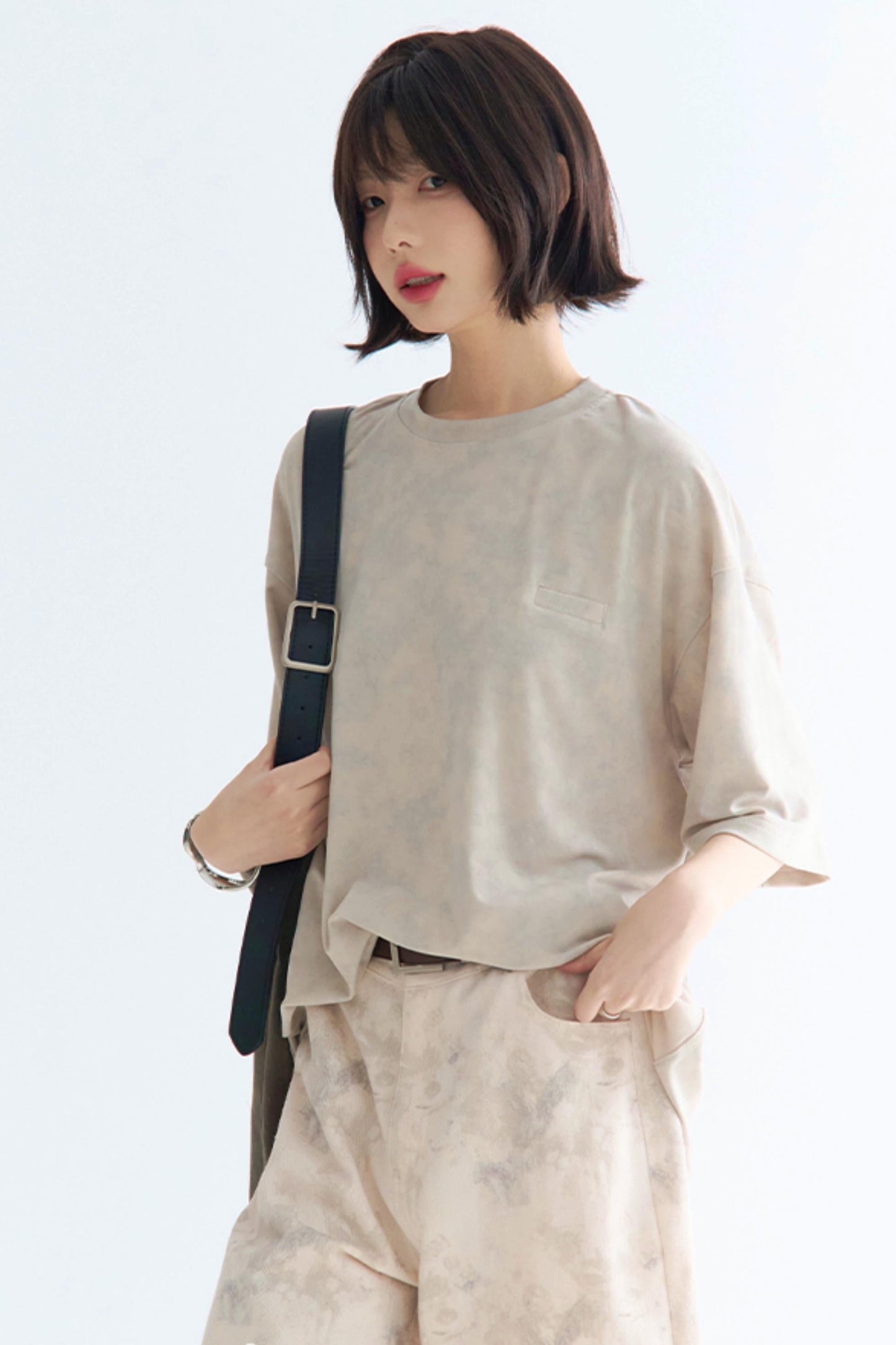 Loose Fit Yarn Diesel Die T-Shirt