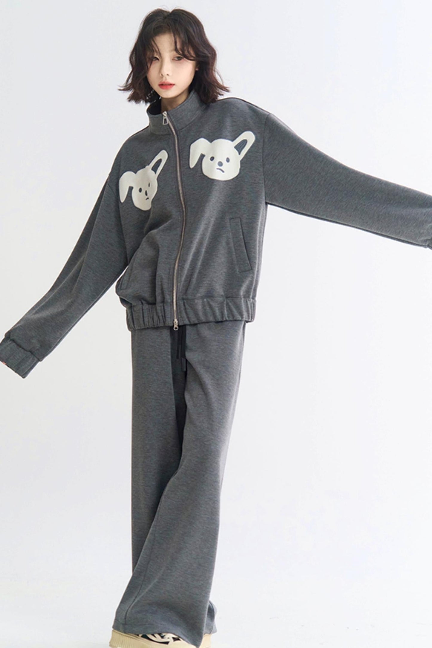 casual pants jacket Multi-piece and set-up