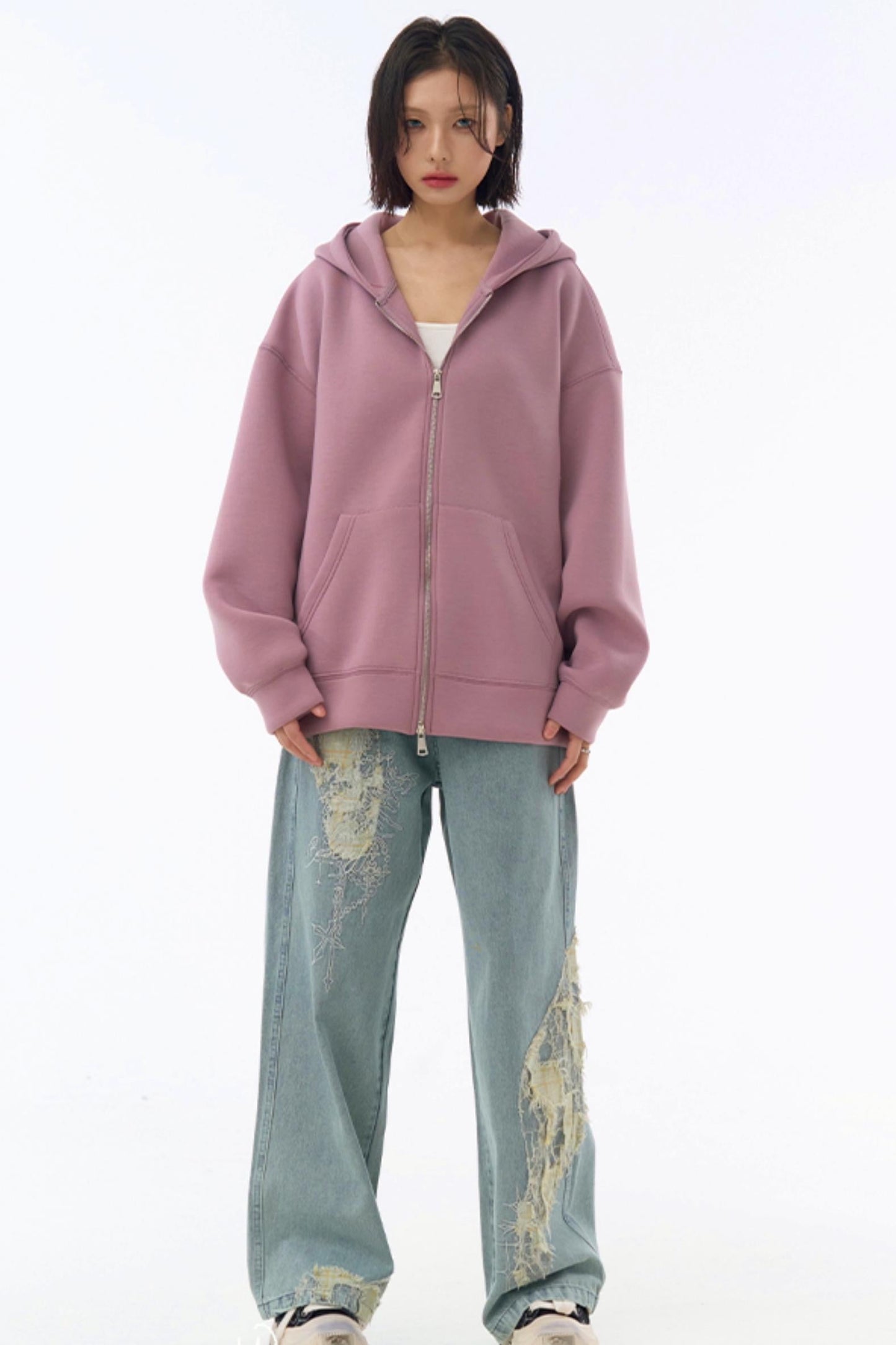 ジーンズスタイル レーサー ルーズ カジュアル