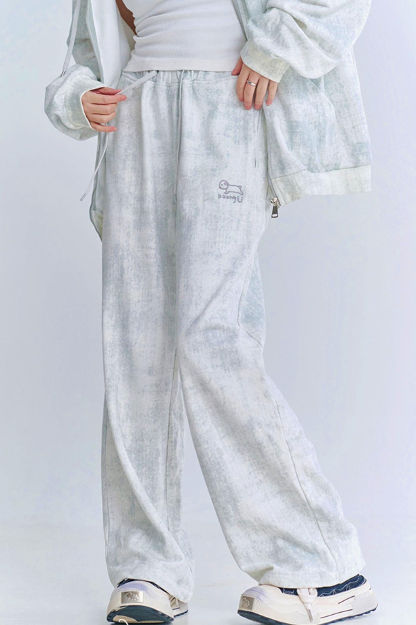 Cardigan Fit Relaxed Hoodie Setup