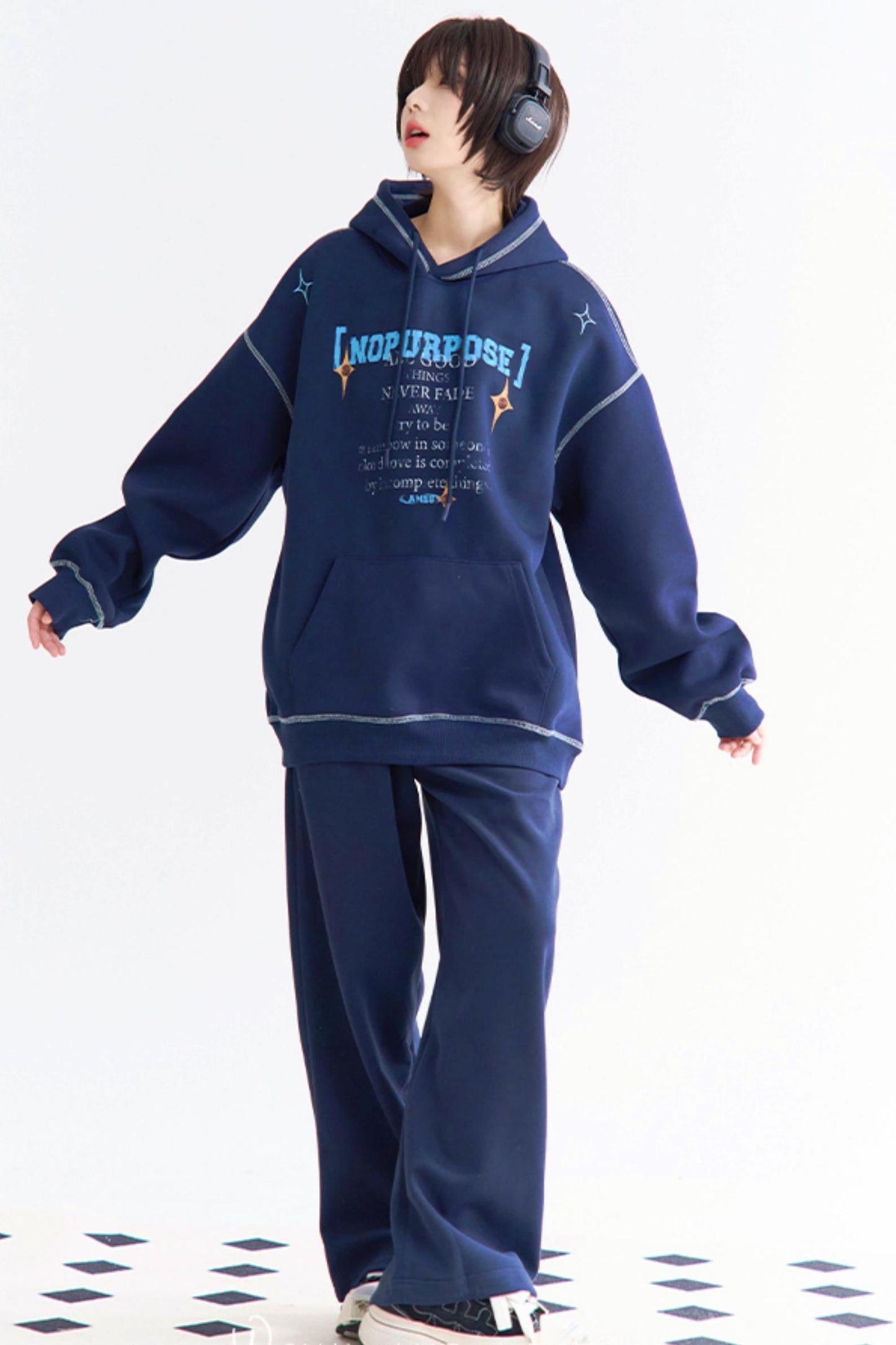 Kangaroo Hoodie Pocket Casual