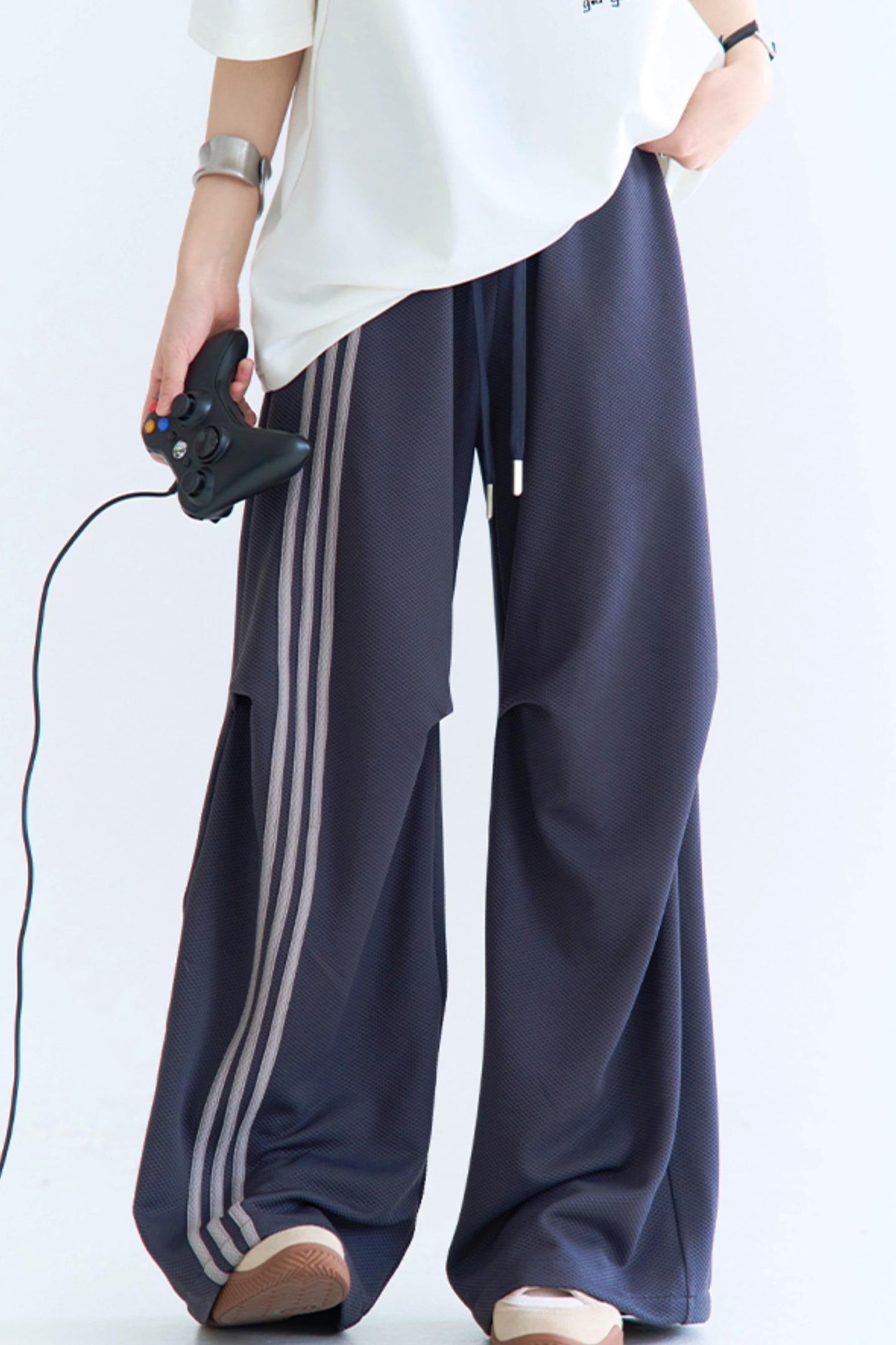 Crash Leg Pants Wide Color