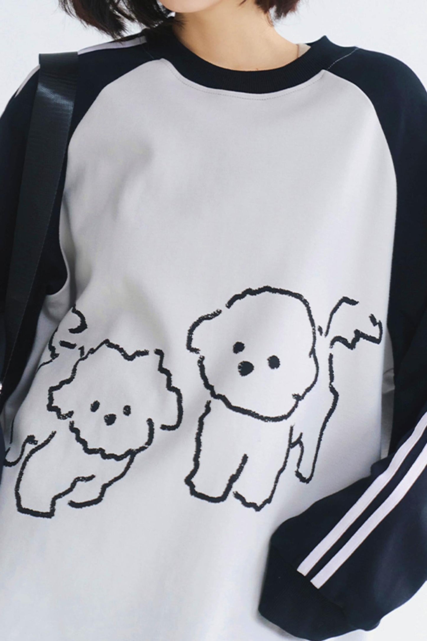 Printed Crush Sweater