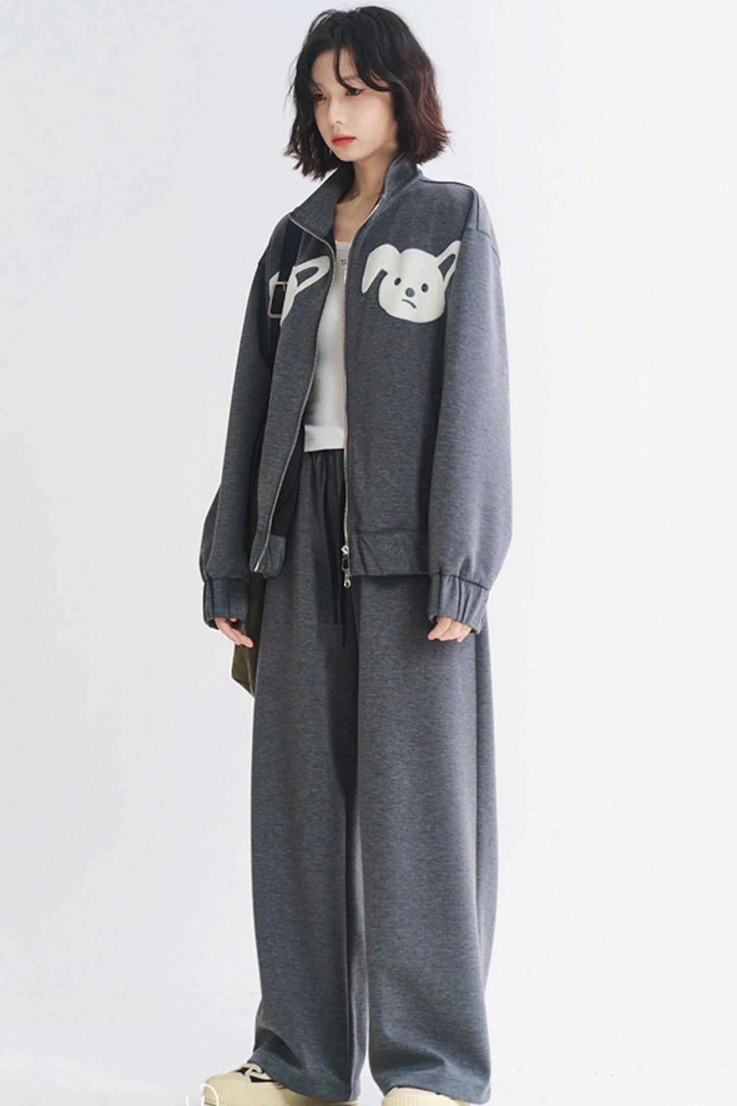 casual pants jacket Multi-piece and set-up