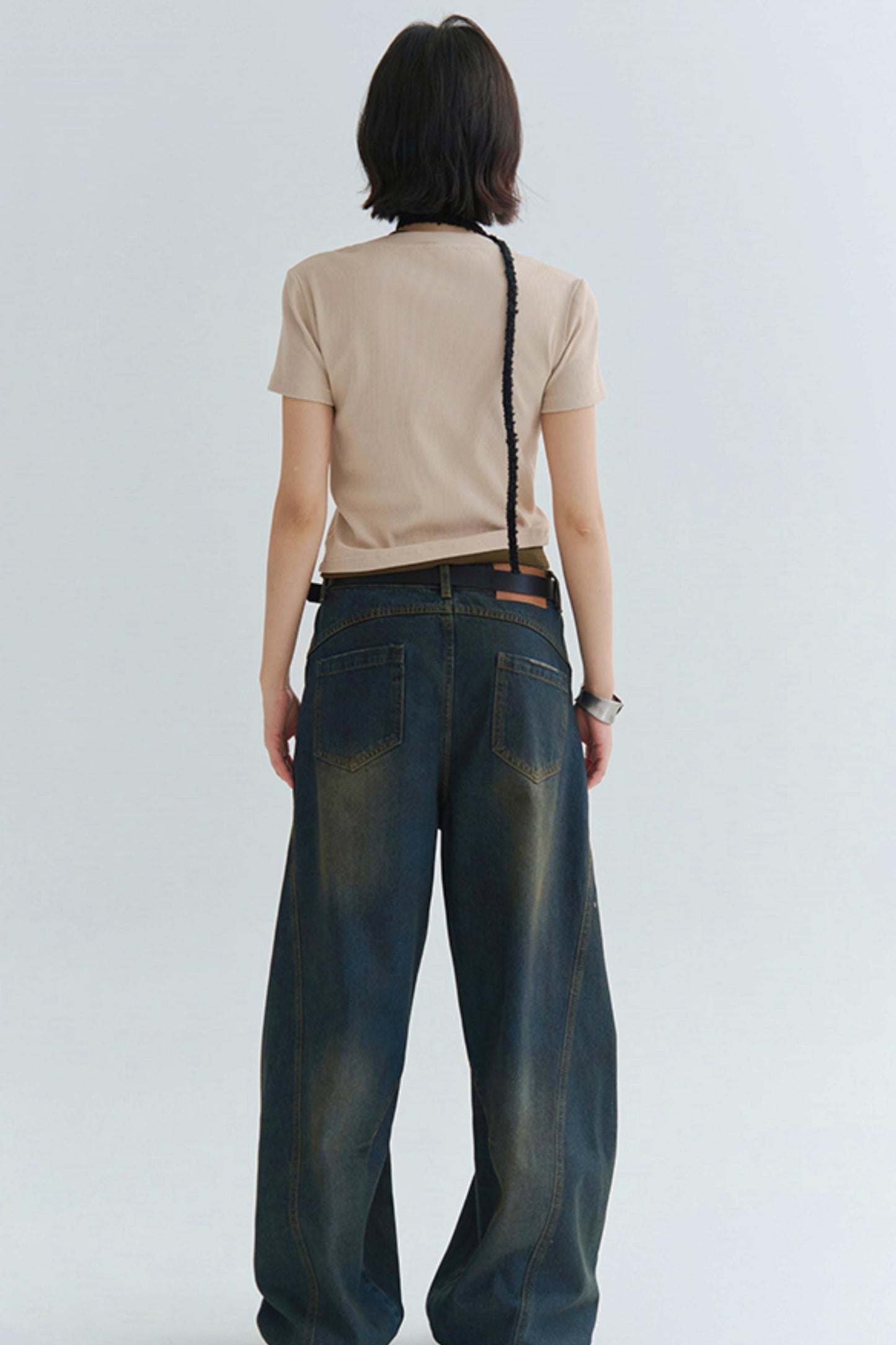 cotton T-shirt slim-fit Stretch
