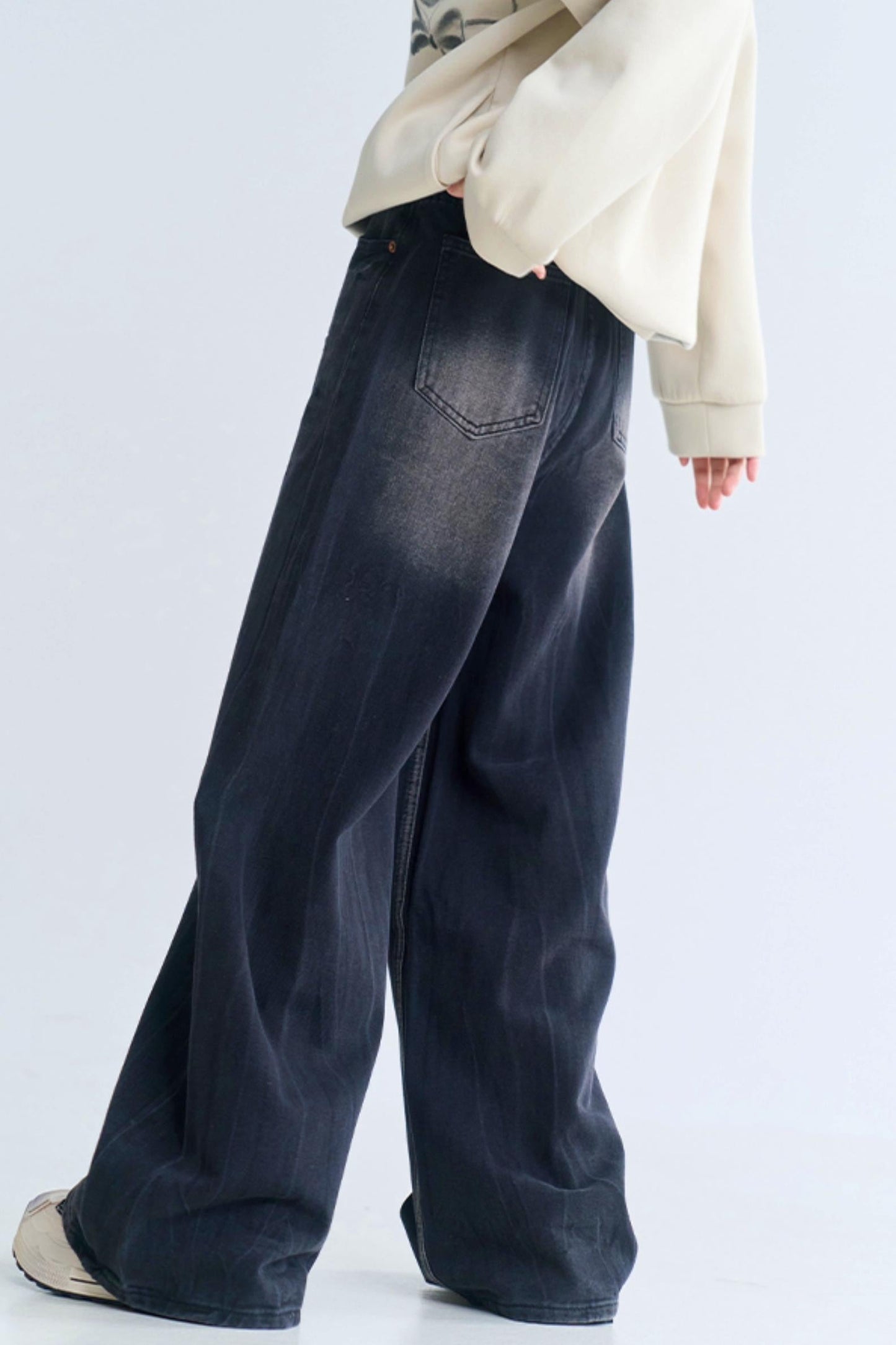 Relaxed Jeans Washed Fit