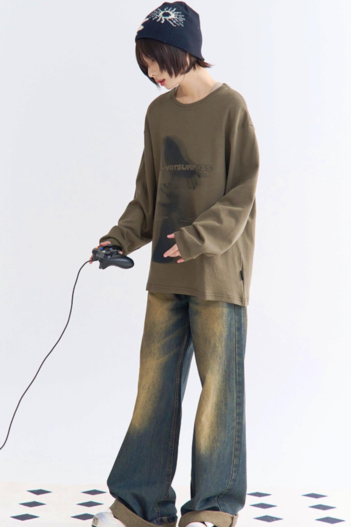 Neck Basic T-Shirt Round
