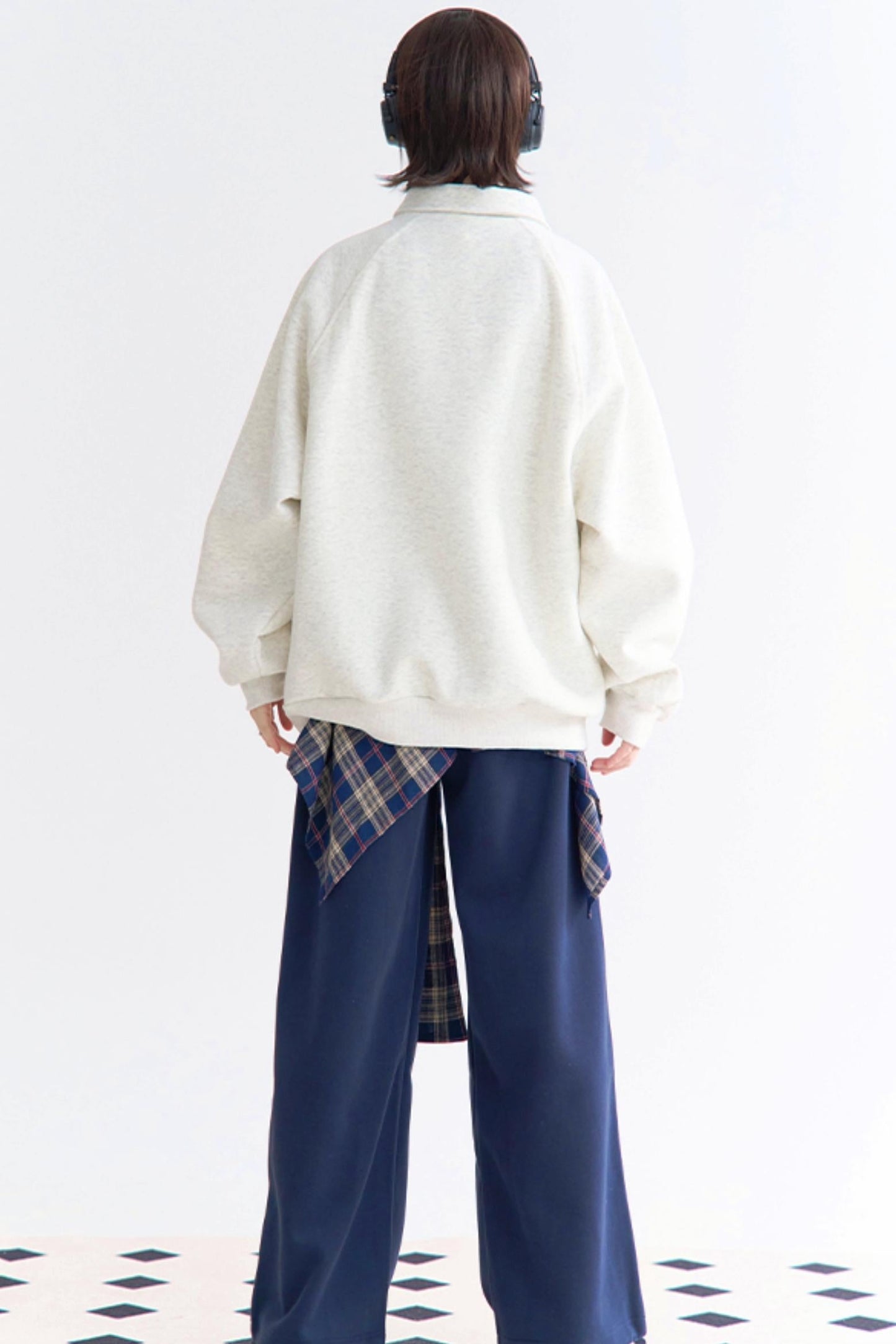 Insert Top Stripe Sleeve Relaxed