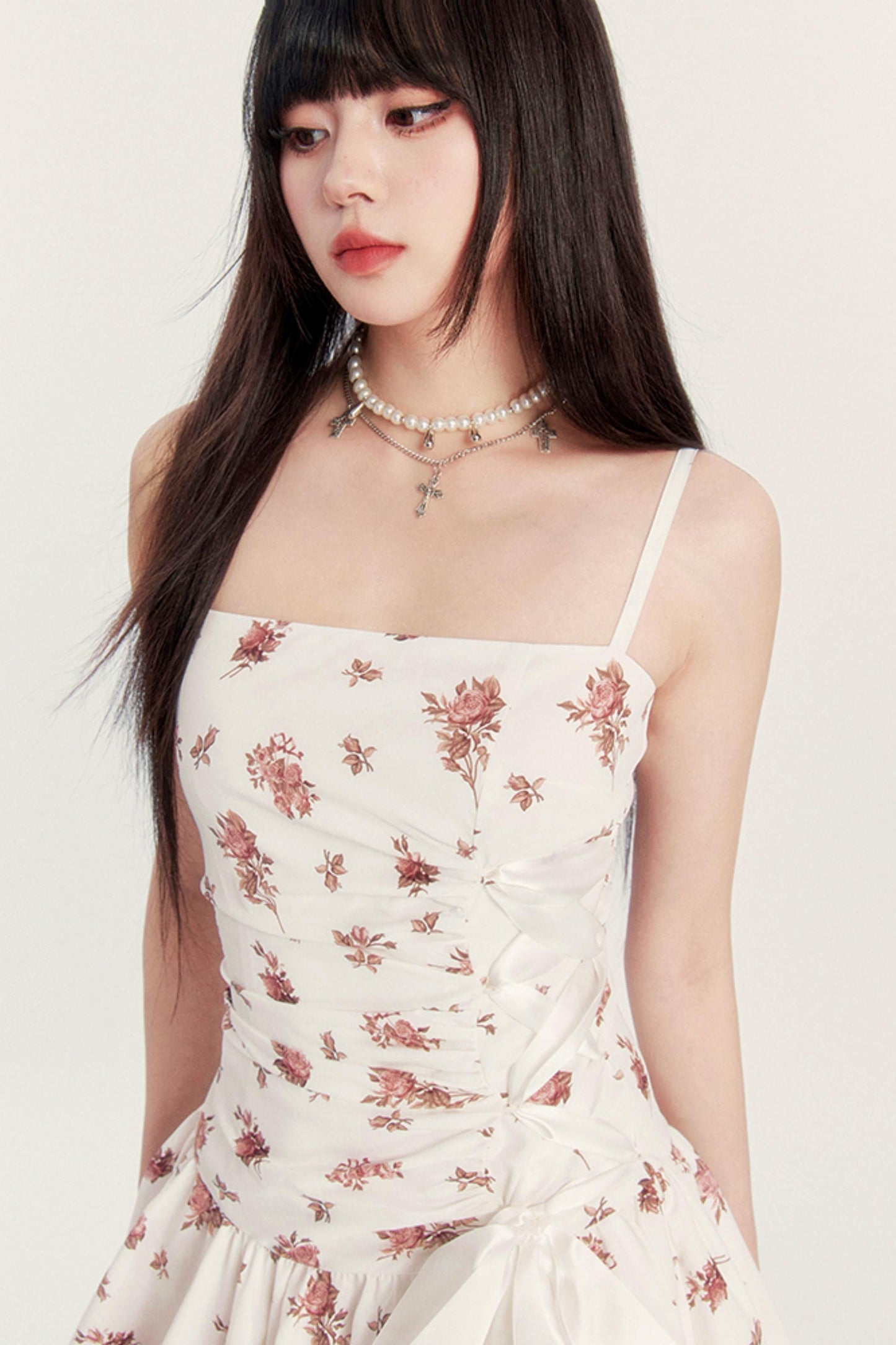Dress Holiday Flower Silhouette