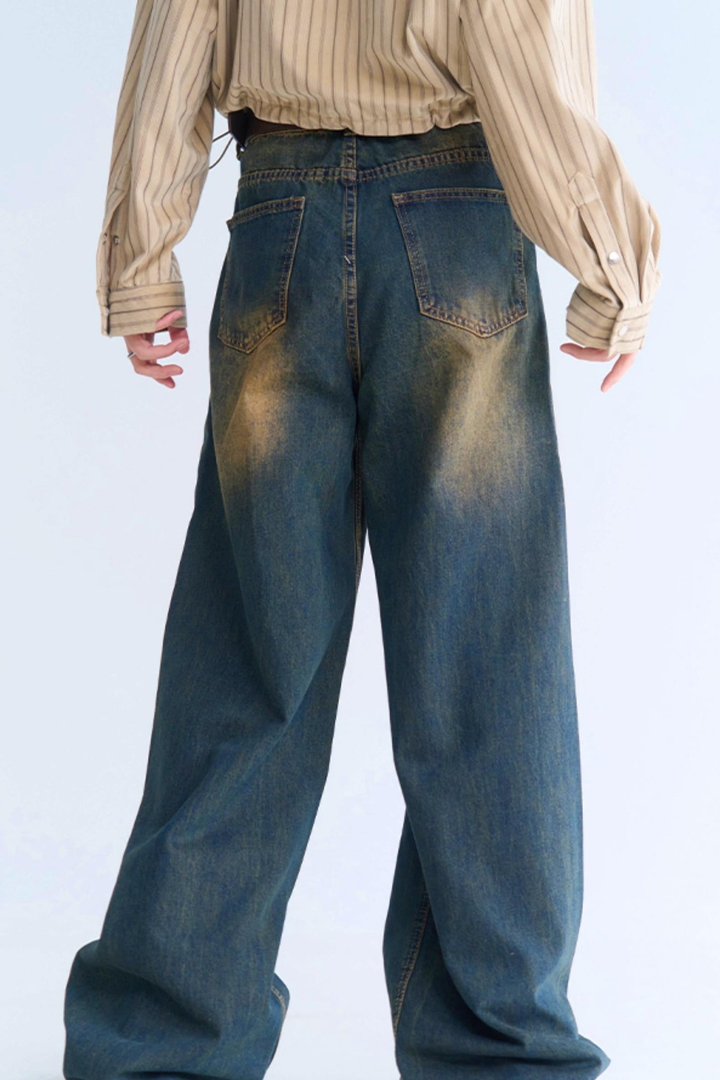 Relaxed Jeans Washed Fit