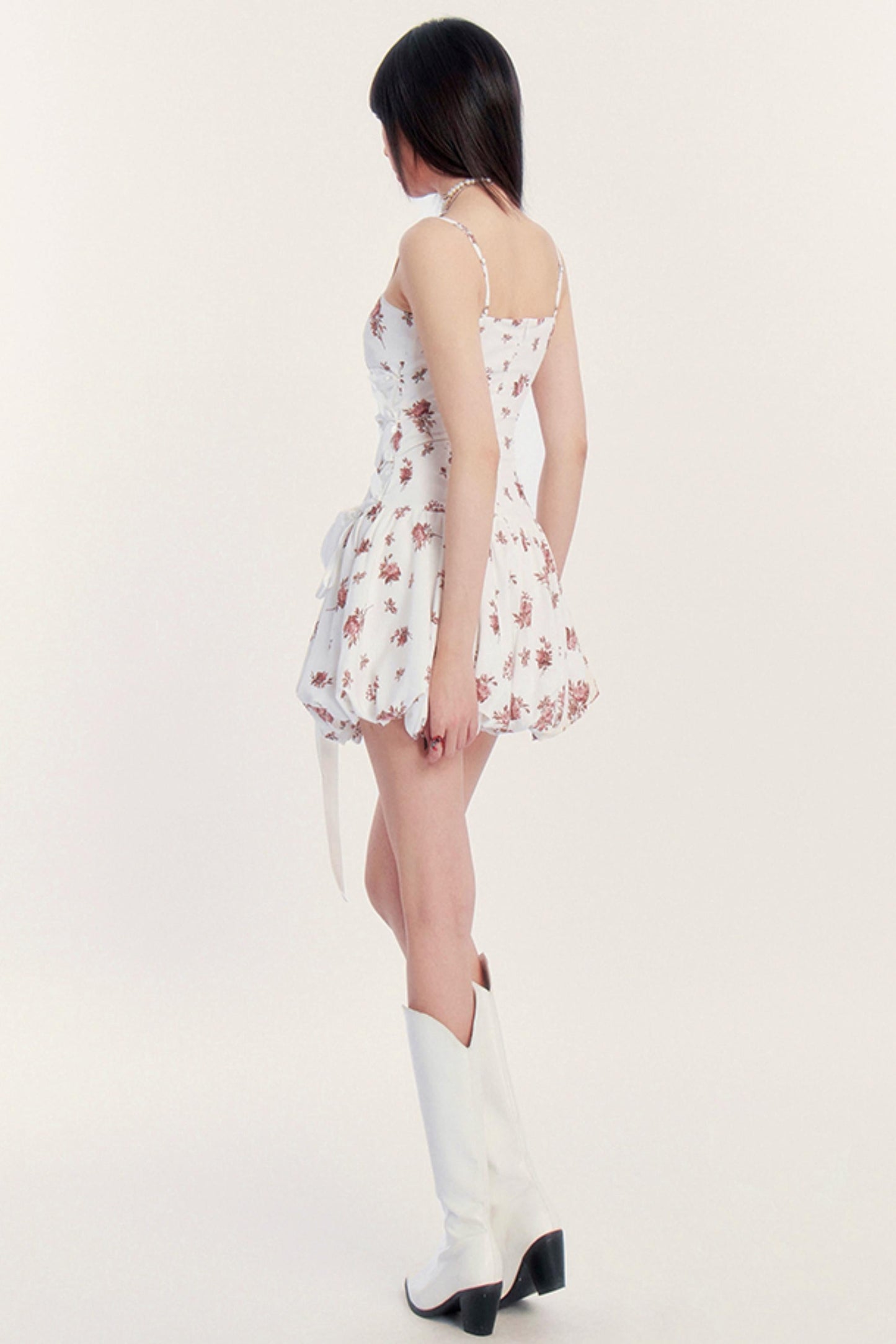 Dress Holiday Flower Silhouette