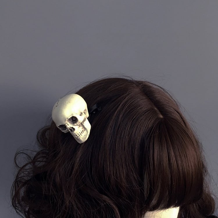 Red Rose Hairclip Hairclip/Skeleton