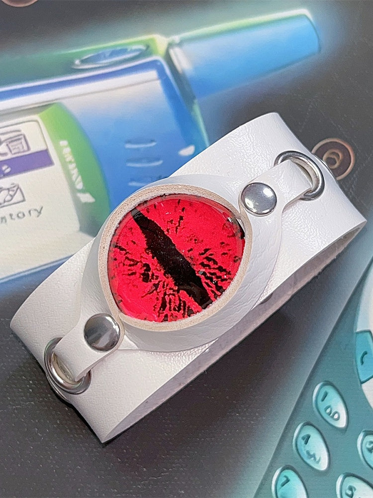 Bracelet 5 Details Studs Eye Kawaii Options Design Guro Color