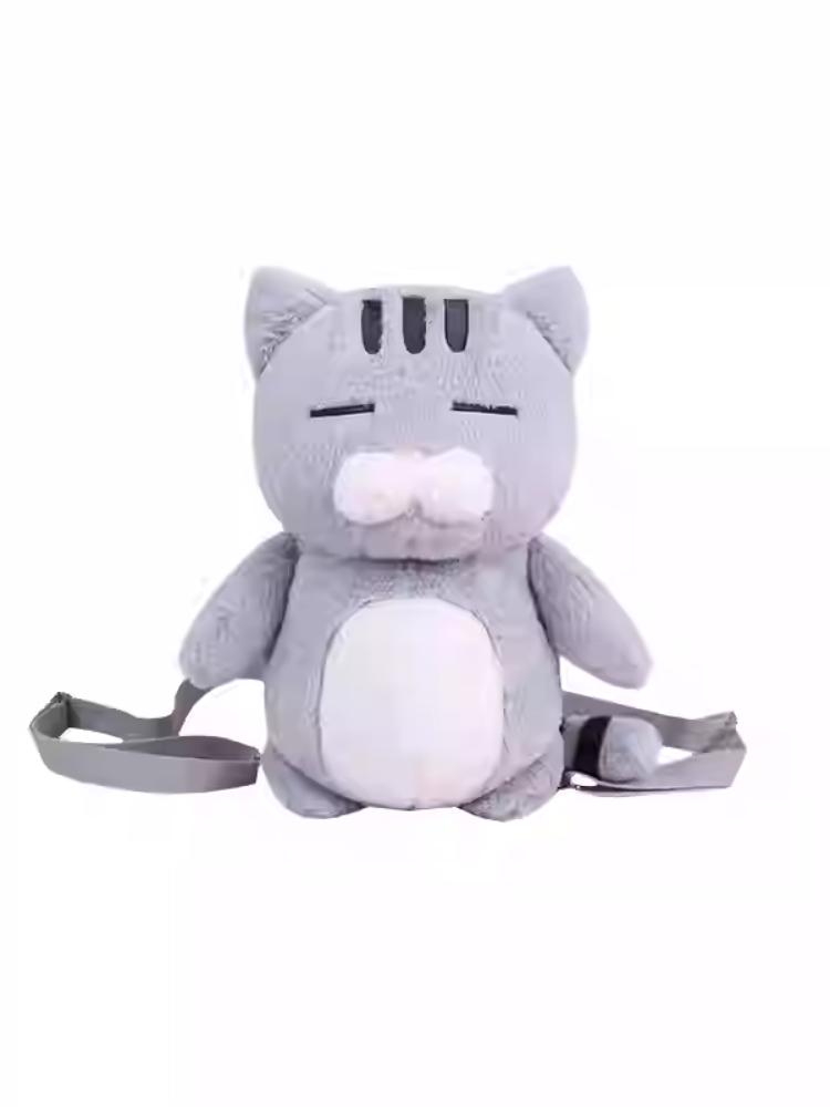 Backpack Gray 38CM Plush Kitty